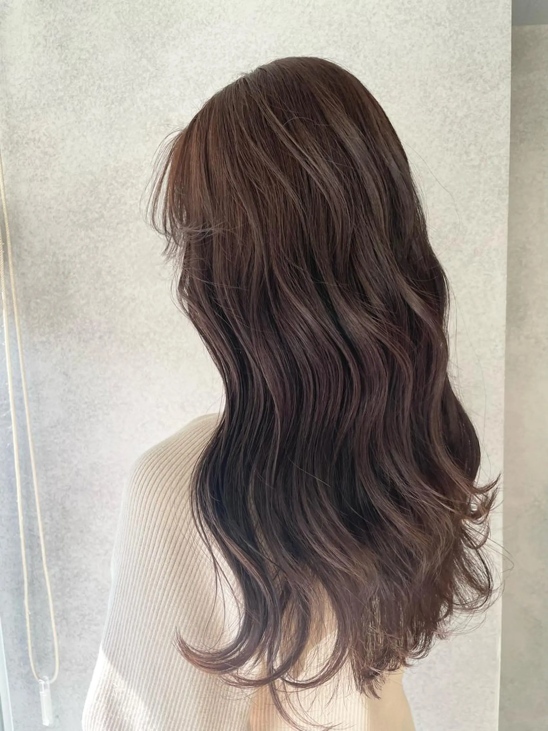 ロング カラー カット ヘアカラー トリートメント Minami🩵 新宿のヘアスタイル