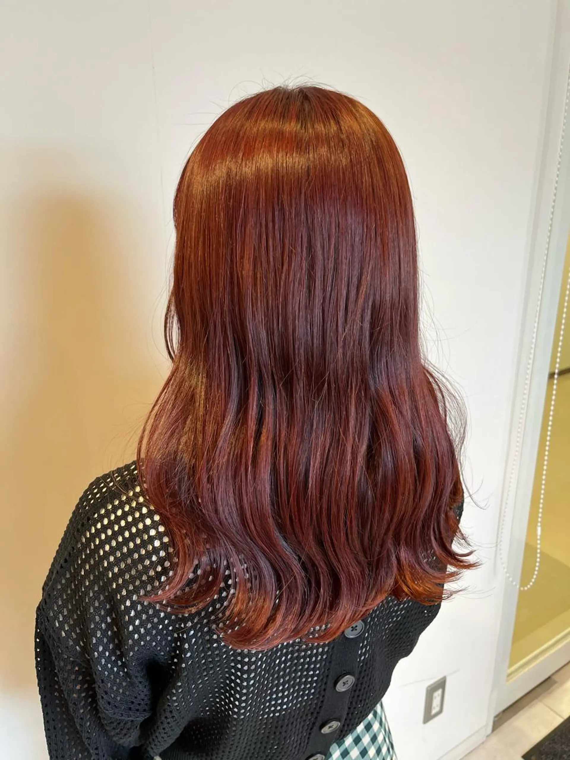 セミロング カラー ヘアカラー 三上 由貴のヘアスタイル