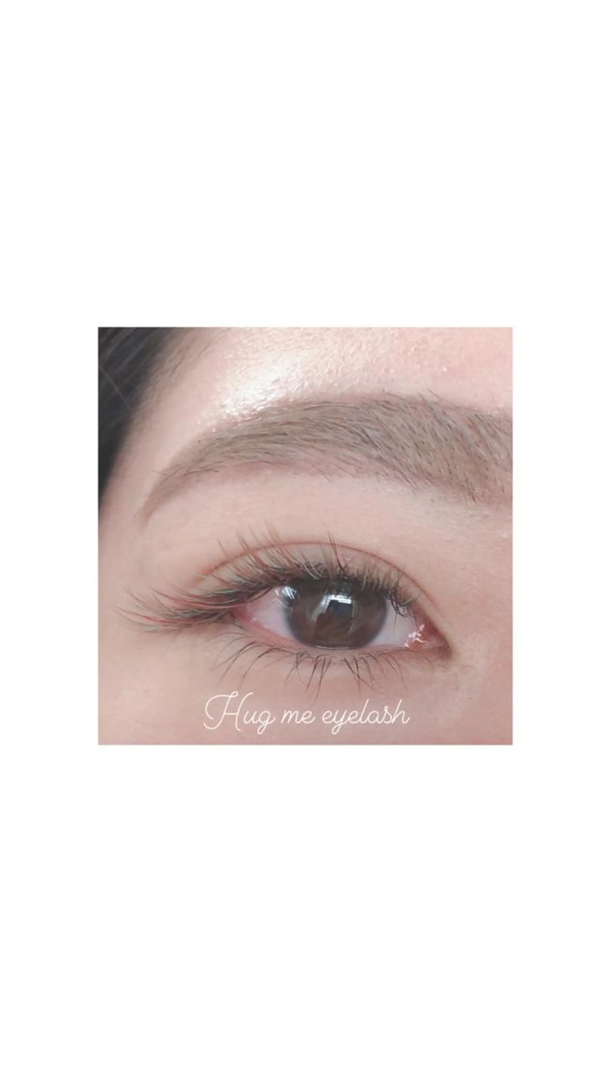 マツエク・マツパ カラーマツエク フラットラッシュ マツエク Hug me eyelashのマツエク・マツパデザイン