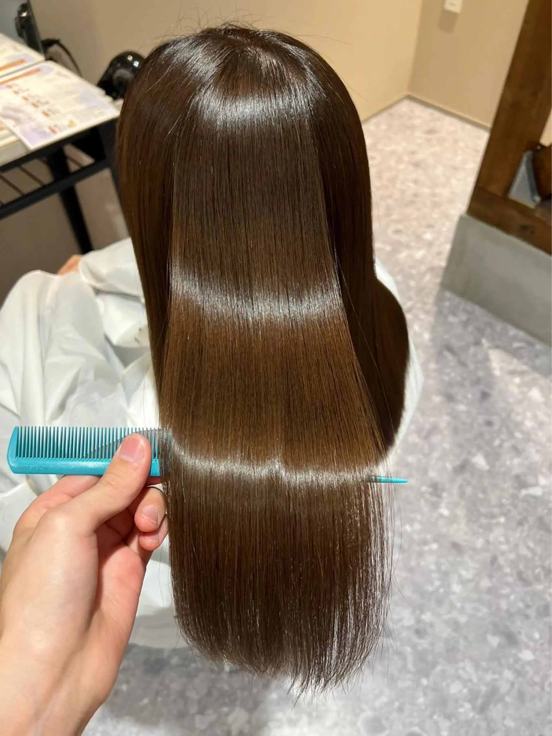 ロング トリートメント 髪質改善カラー🌈✨ 加藤 愛のヘアスタイル