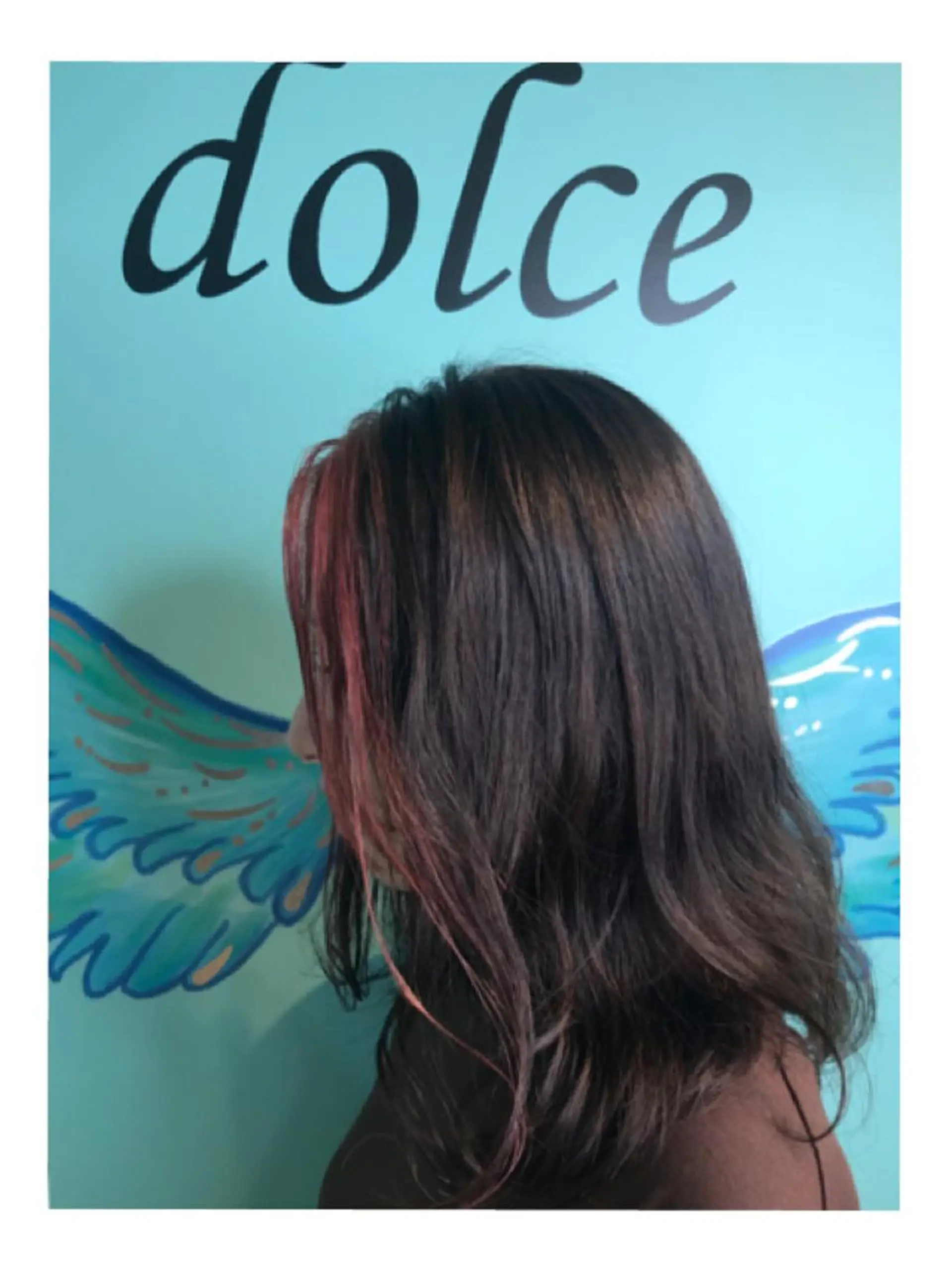 セミロング カラー CODE.LINE 静岡伝馬町所属・浦田侑希 CODE.LINEのヘアスタイル