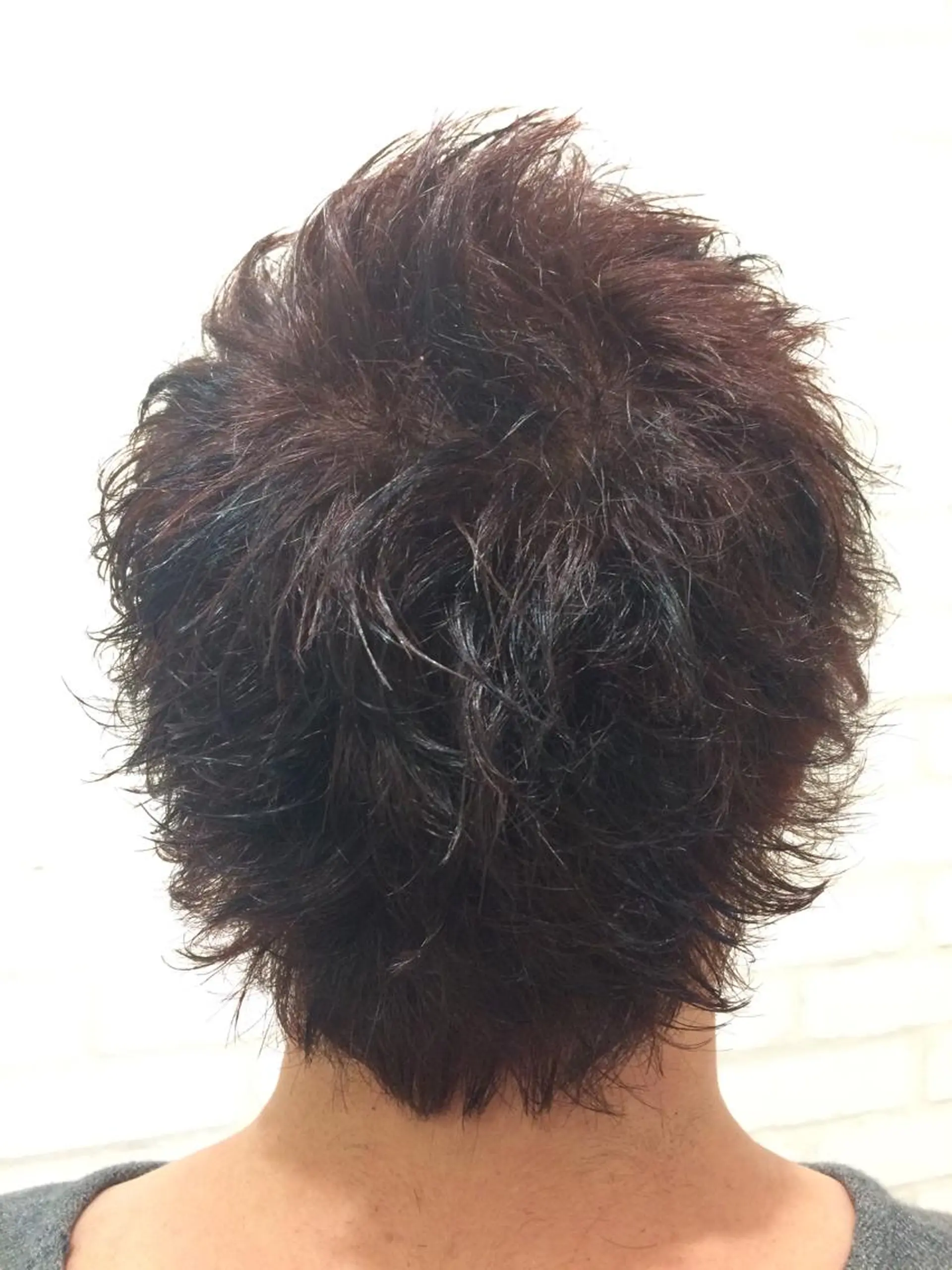 ショート メンズ カット ヘアカラー ヘッドスパ 本間 隼人のヘアスタイル