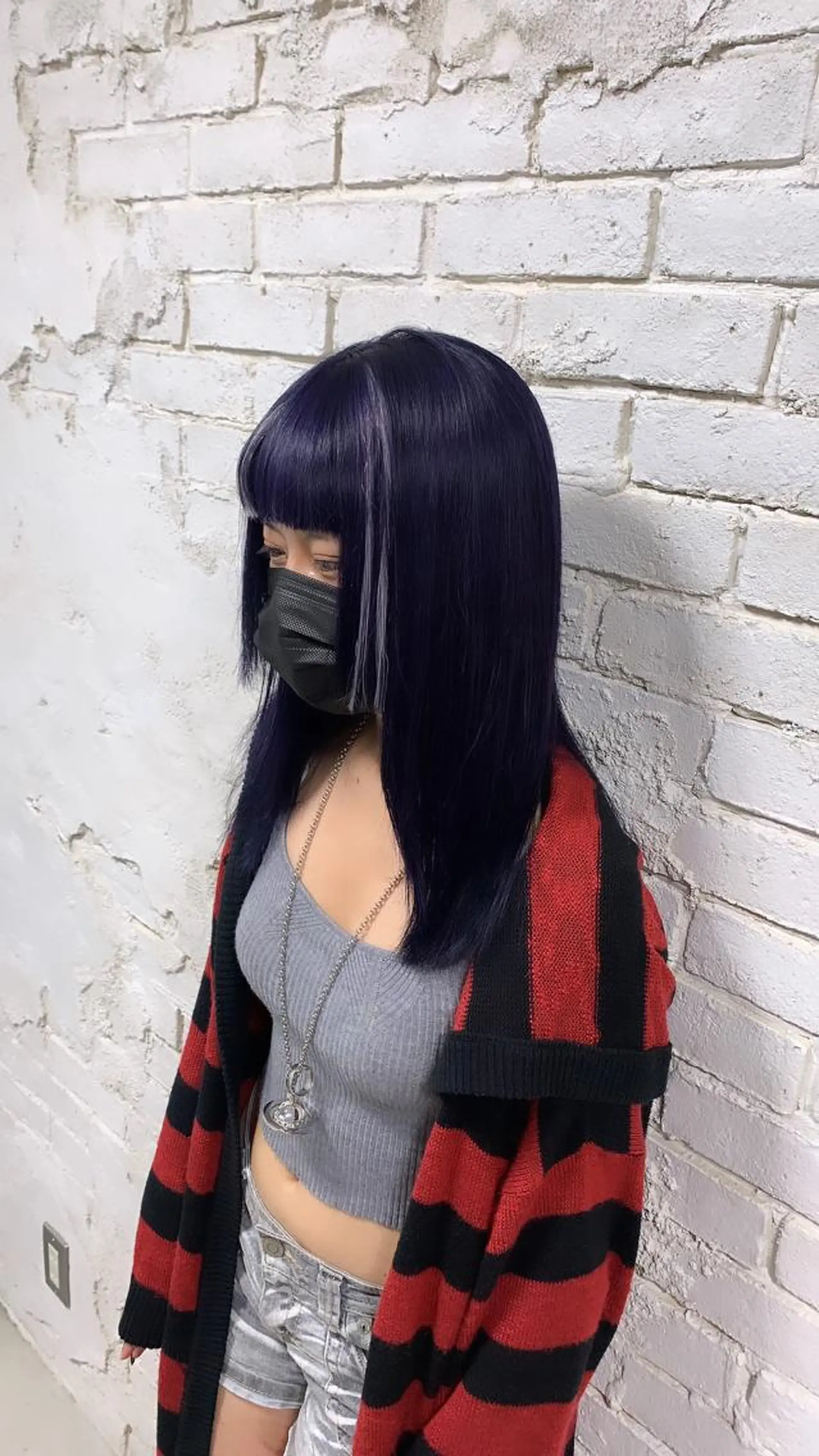 セミロング 派手髪支持率No1 Eisukeのヘアスタイル