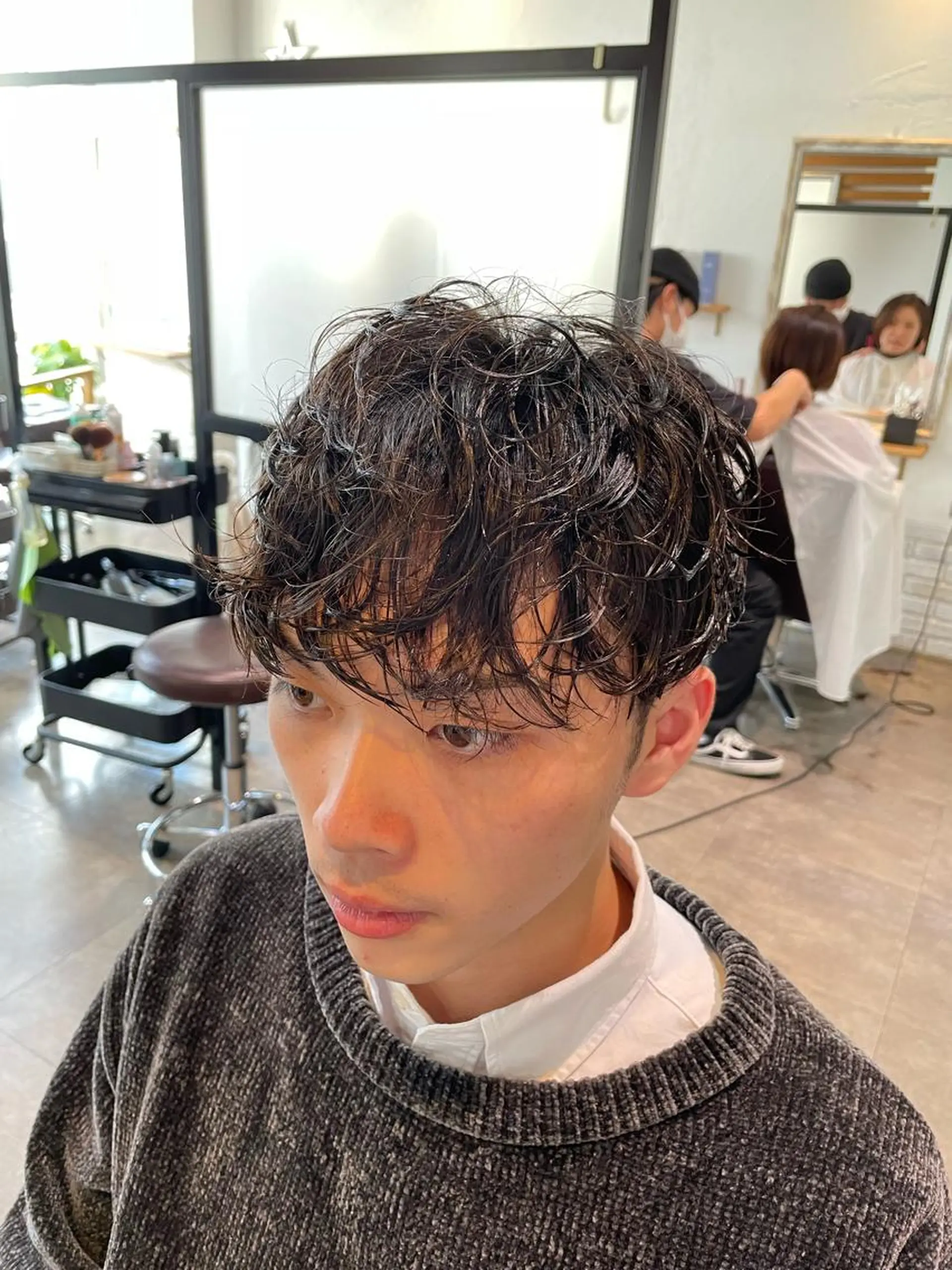 メンズ メンズパーマ カット パーマ 三井淳平 /メンズパーマのヘアスタイル