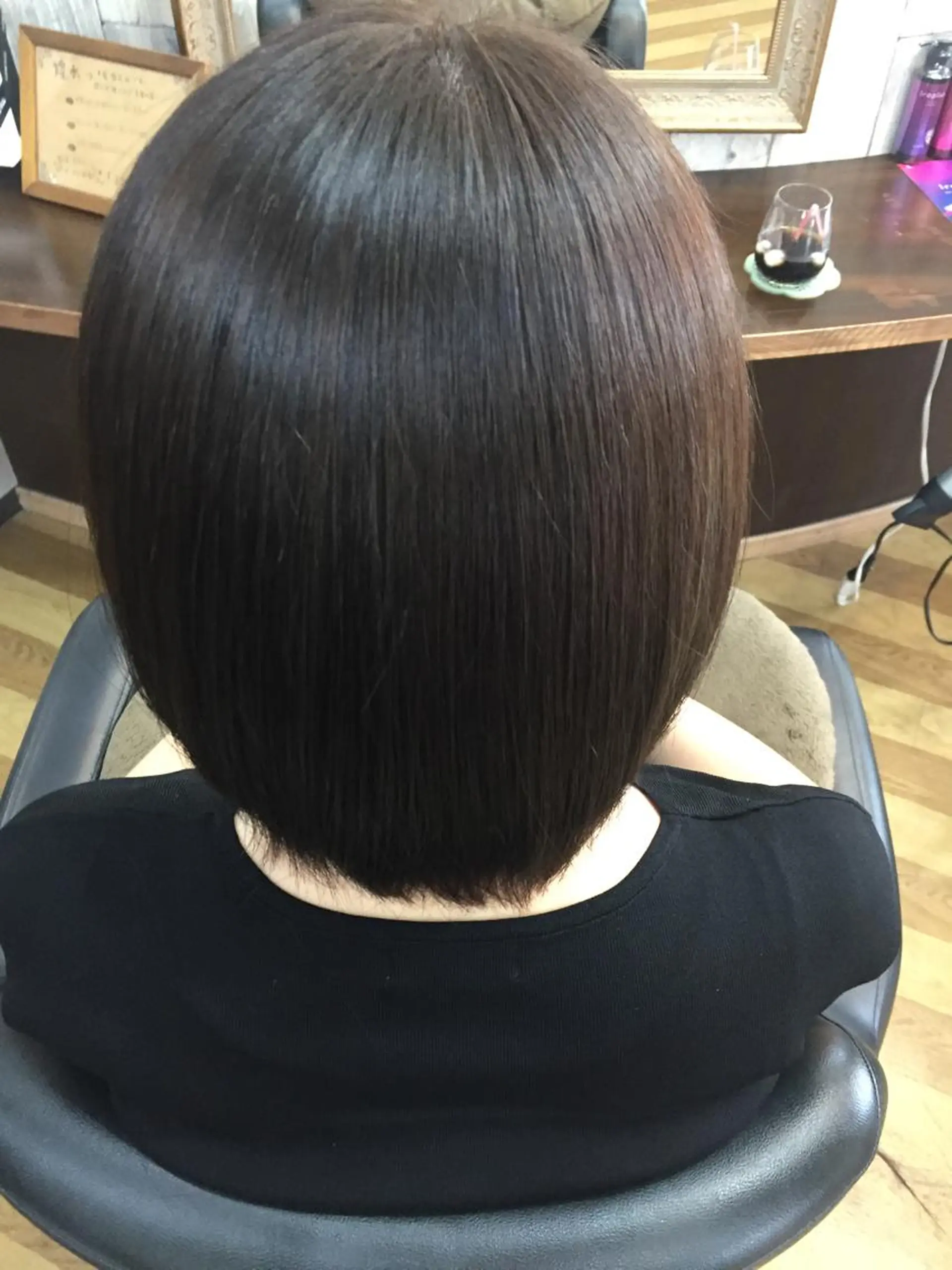 カラー 中山 ルミ子のヘアスタイル