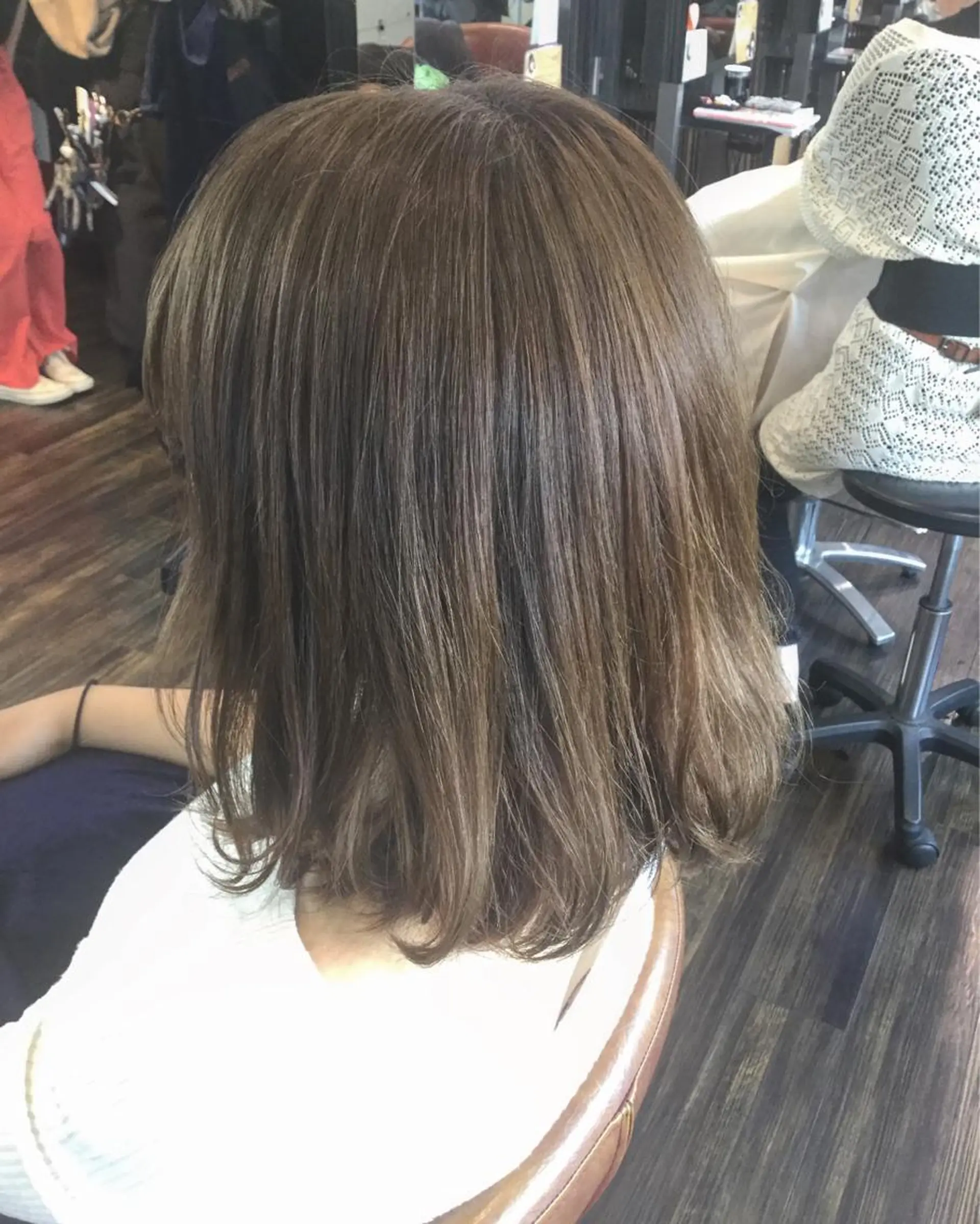 ミディアム カラー 🌿‬ ܸAir 透明感🌱西村知佳のヘアスタイル