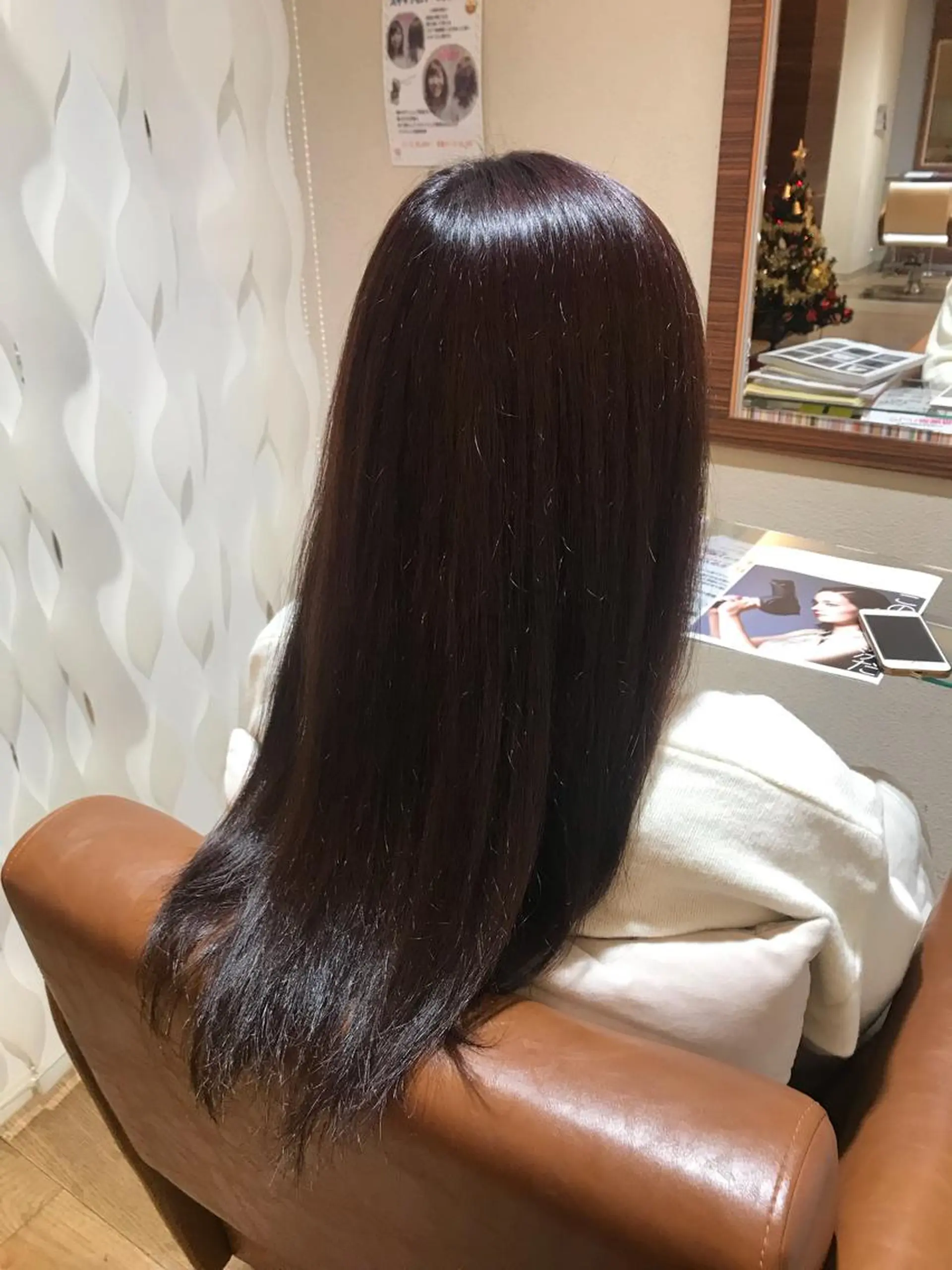 ロング カラー イルミナカラー ピンクカラー パープルカラー ロング 山本 大智のヘアスタイル