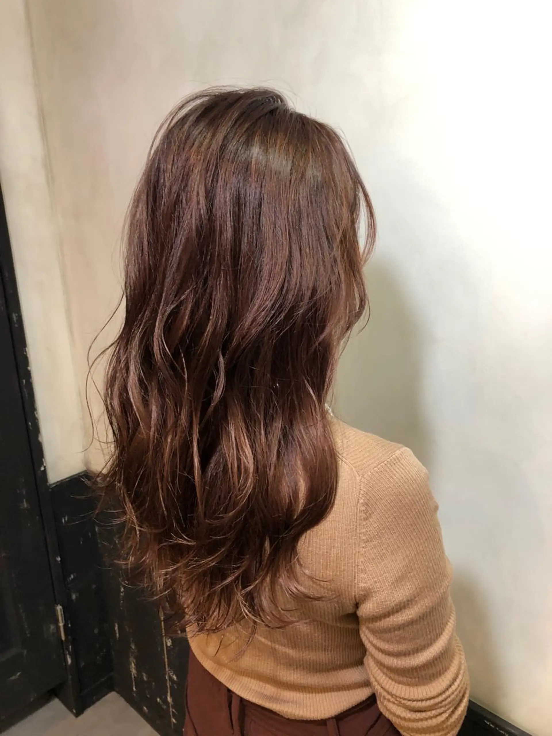 セミロング カラー ヘアアレンジ ラベンダーカラー ピンクカラー ピンクラベンダー 綺麗な髪質にしたい方 限定🌈清水 祥のヘアスタイル