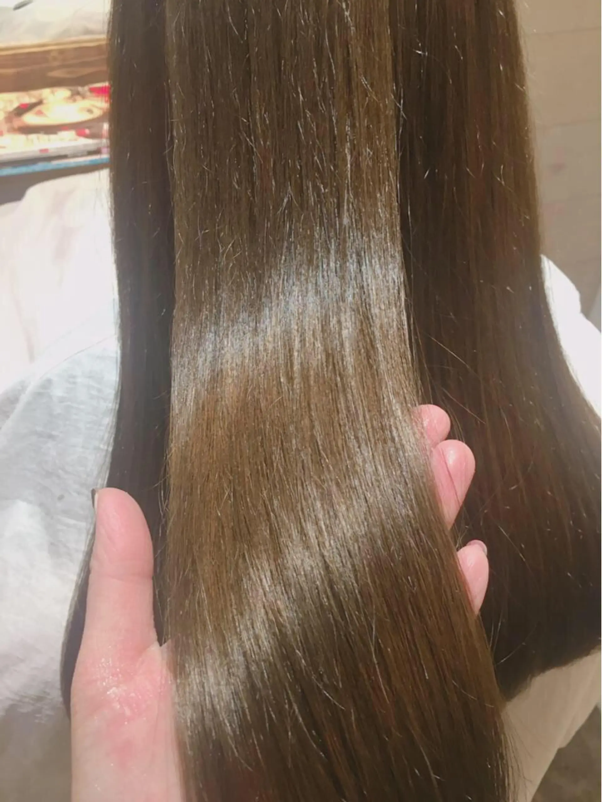 ロング カラー 髪質改善×矯正🫧 韓国ヘアasamiのヘアスタイル