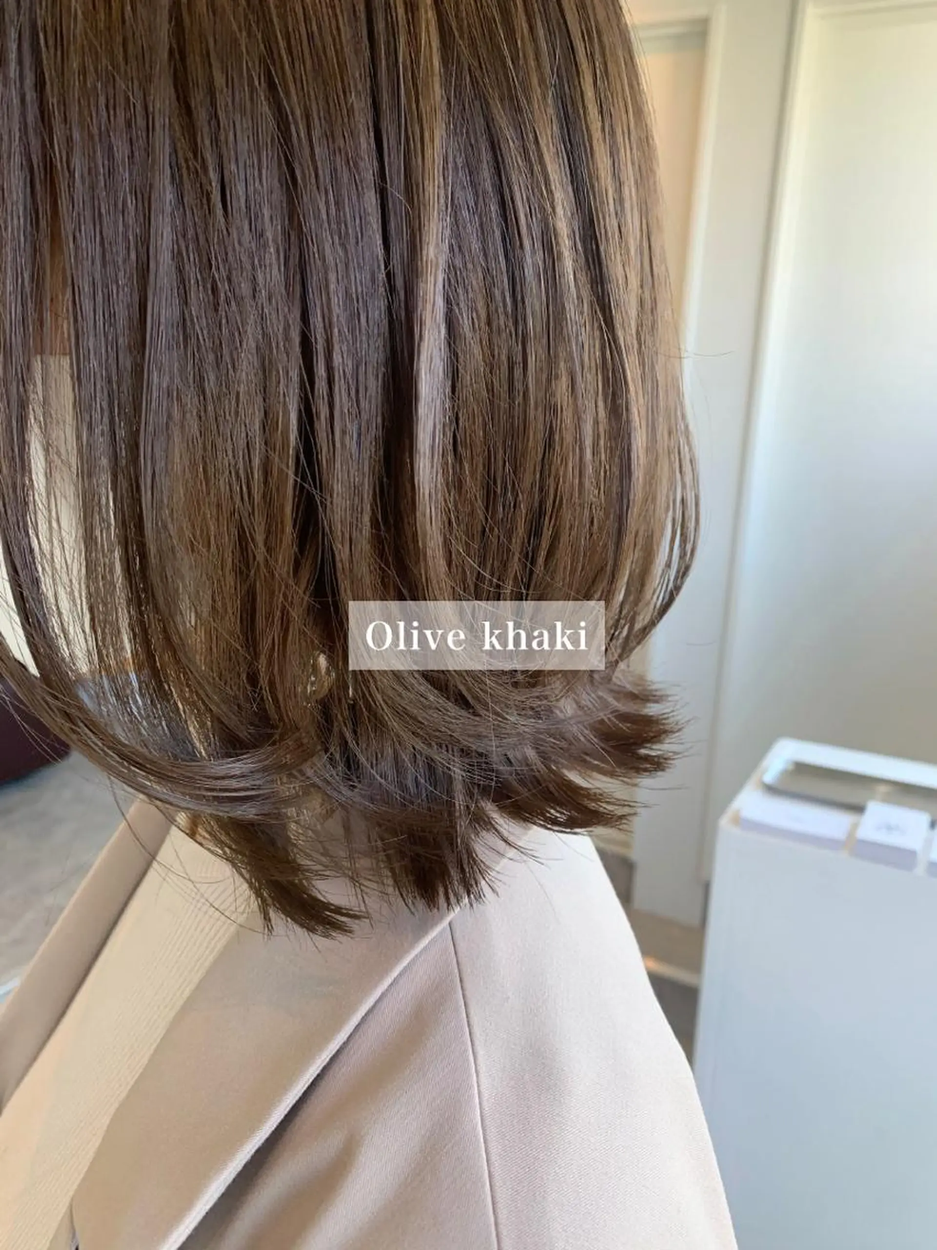 ミディアム カット ヘアカラー トリートメント 山本 晶大のヘアスタイル