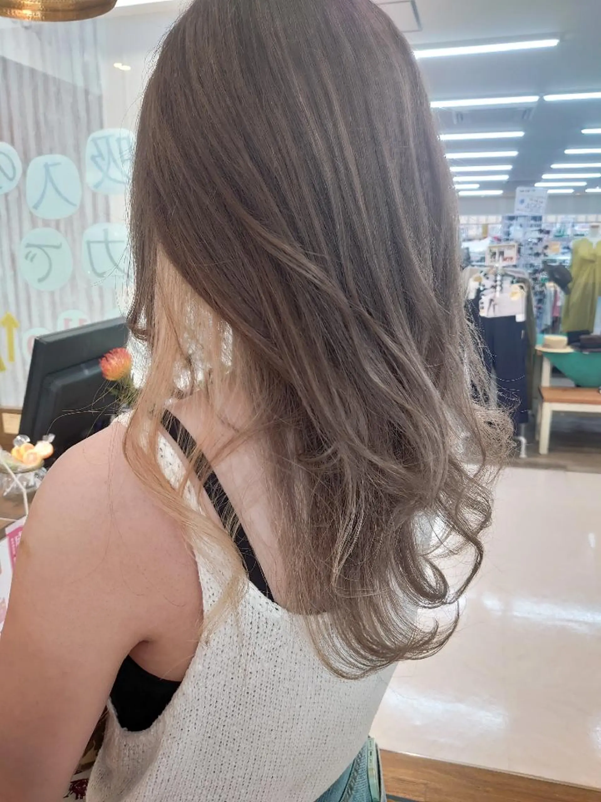 カラー ロング ヘアカラー 髪質改善/ブリーチ 田代 龍我のヘアスタイル