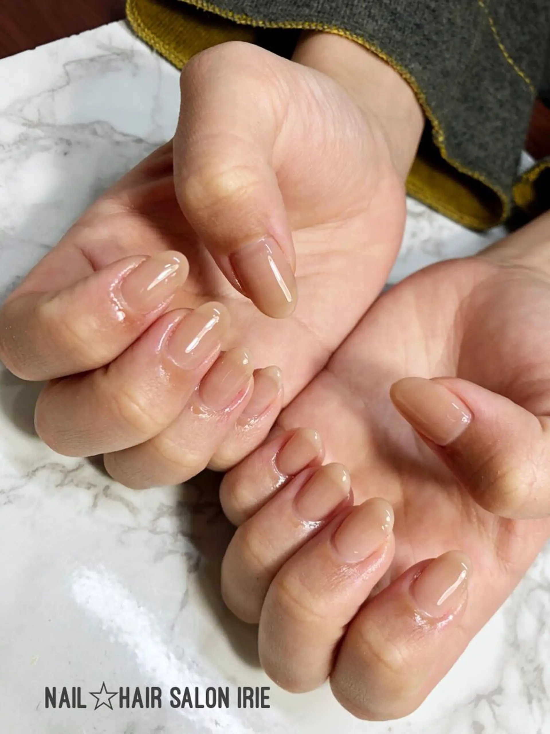 ネイル ハンドネイル ハンドケア Hair salon Irie所属・與儀 知佳のネイルデザイン