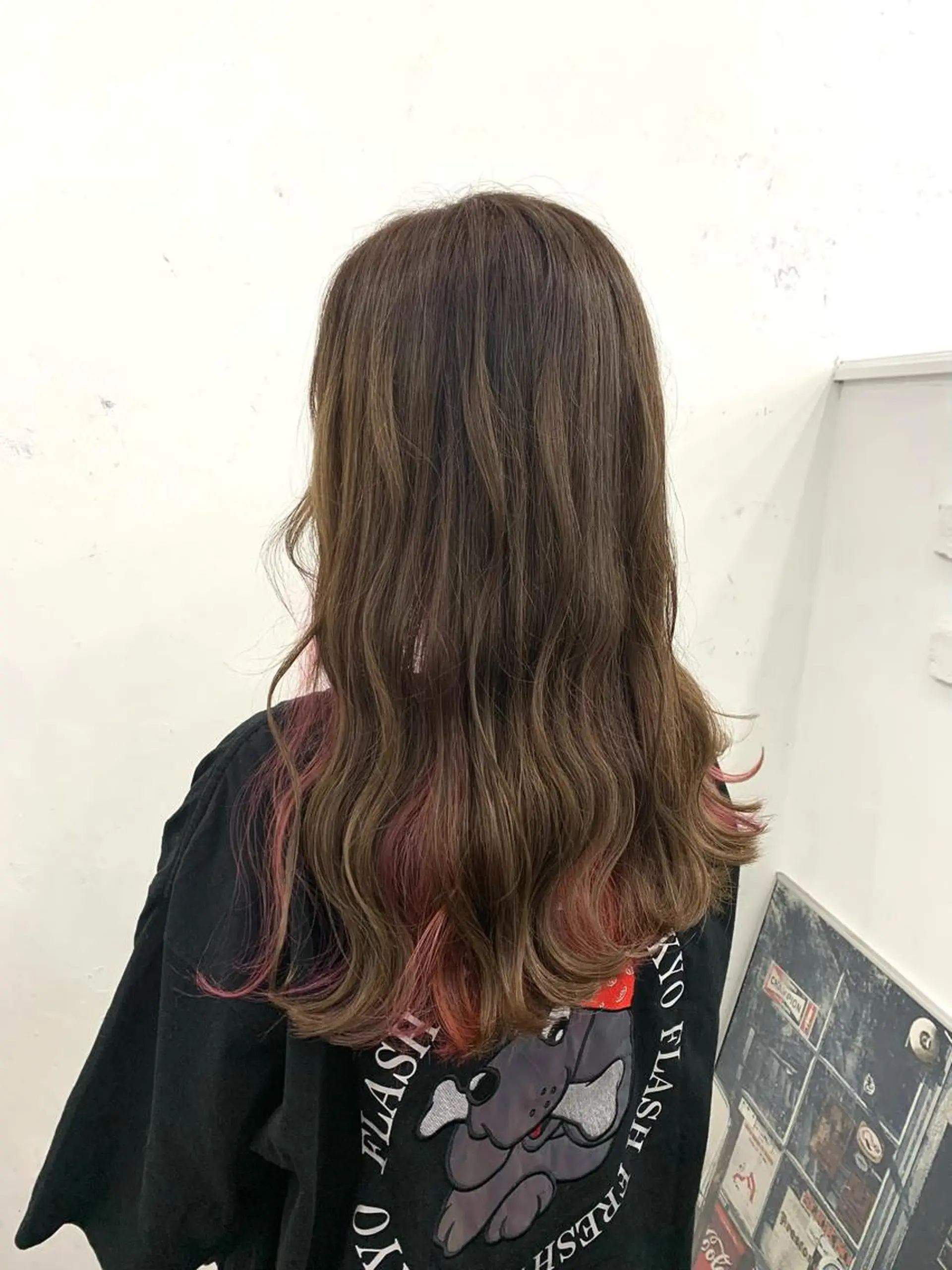 ロング レイヤー ハイトーン 暖色⭐︎KANAKOのヘアスタイル