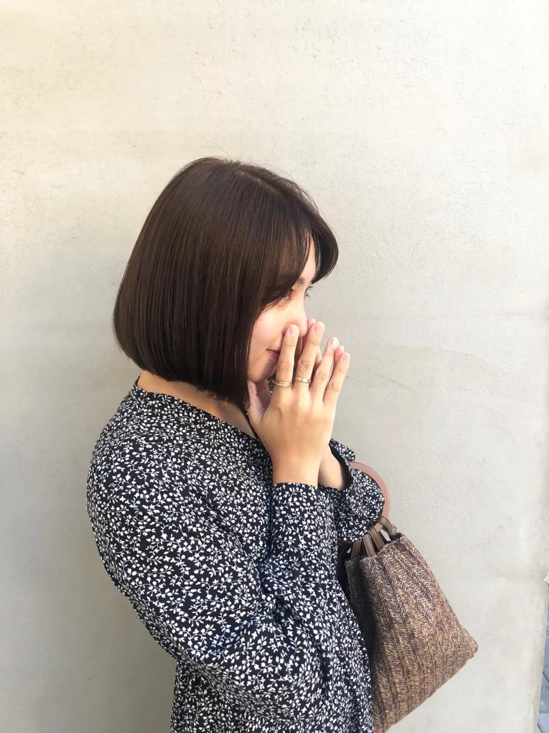 ミディアム カラー a rikaのヘアスタイル