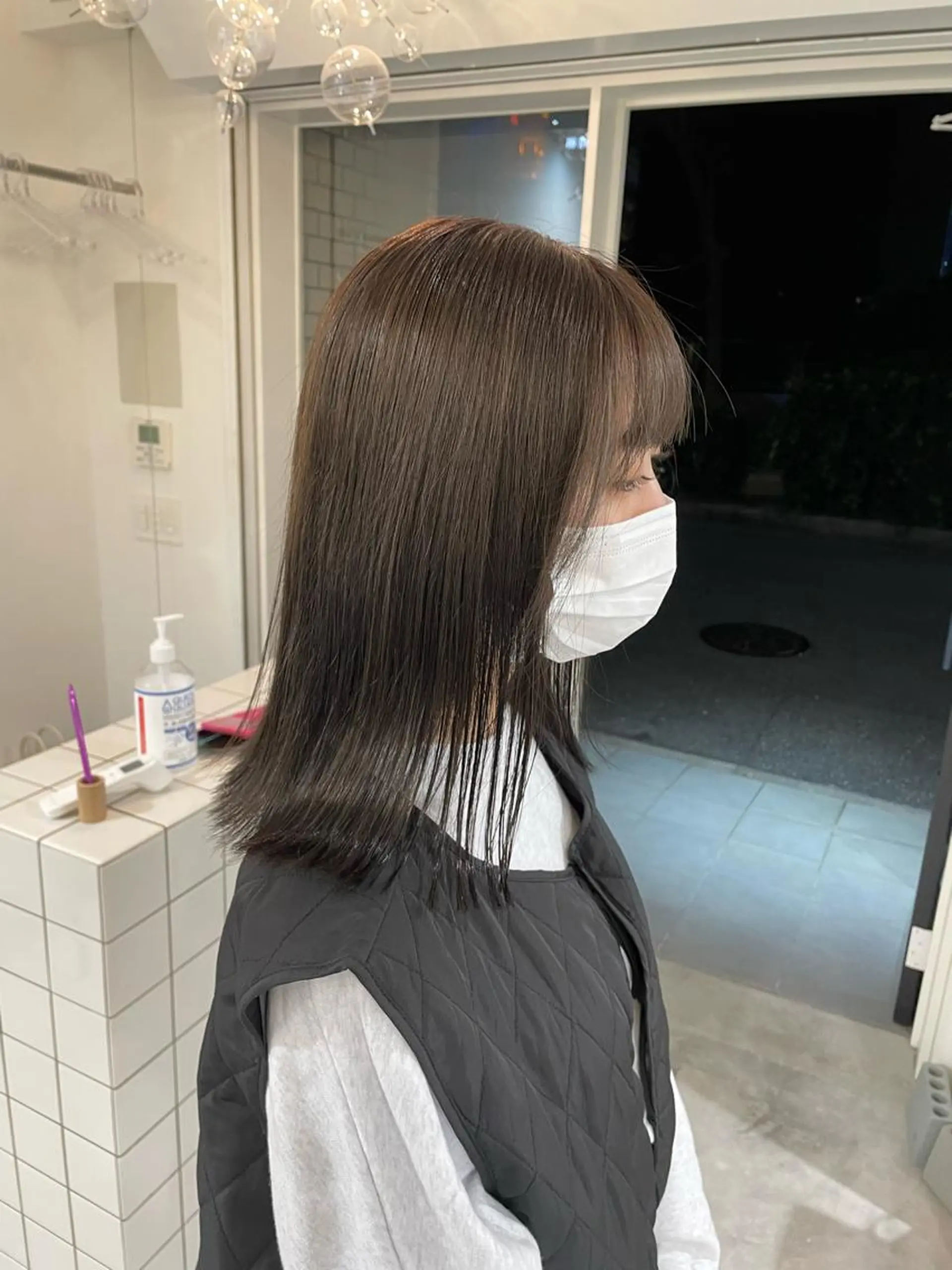 ミディアム カラー Koto🌿 ブリーチなしカラーのヘアスタイル