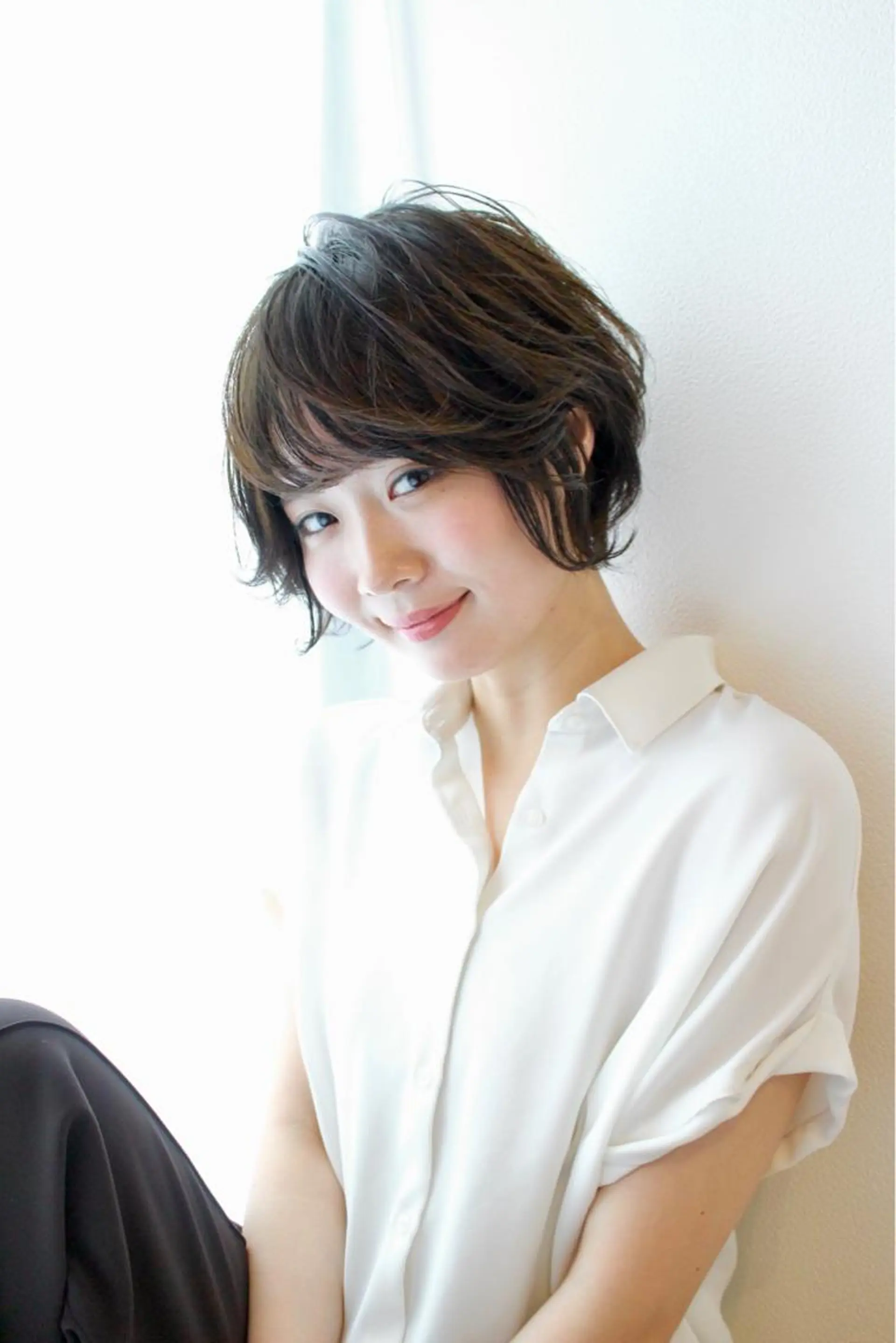 ショート カラー 髪質改善カラー ショートボブ専門のヘアスタイル