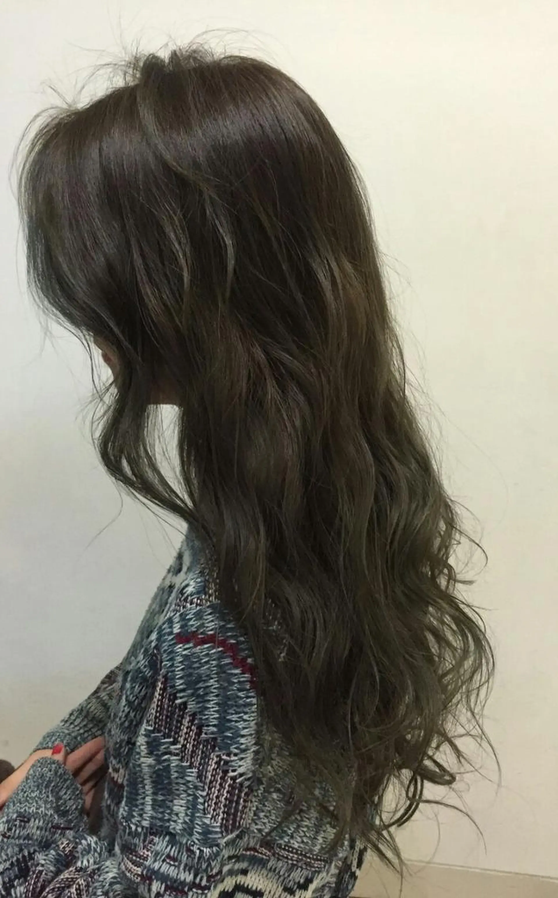 ロング カラー 100%髪質改善特化 TRUNSのヘアスタイル