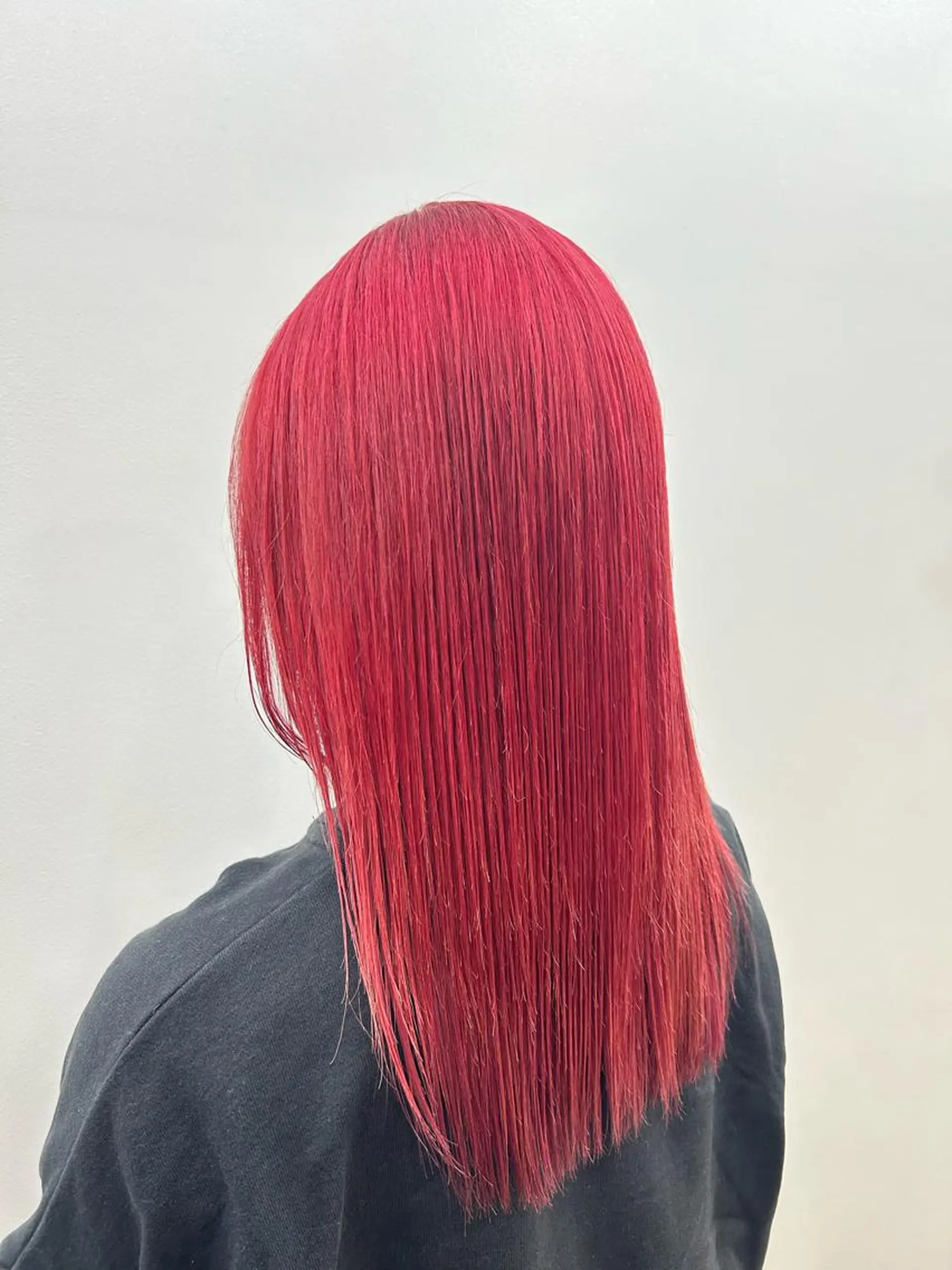 ロング ボブ 髪質改善 レイヤーカット ヘアカラー MiRI💜地毛級 エクステ✖似合わせ技のヘアスタイル