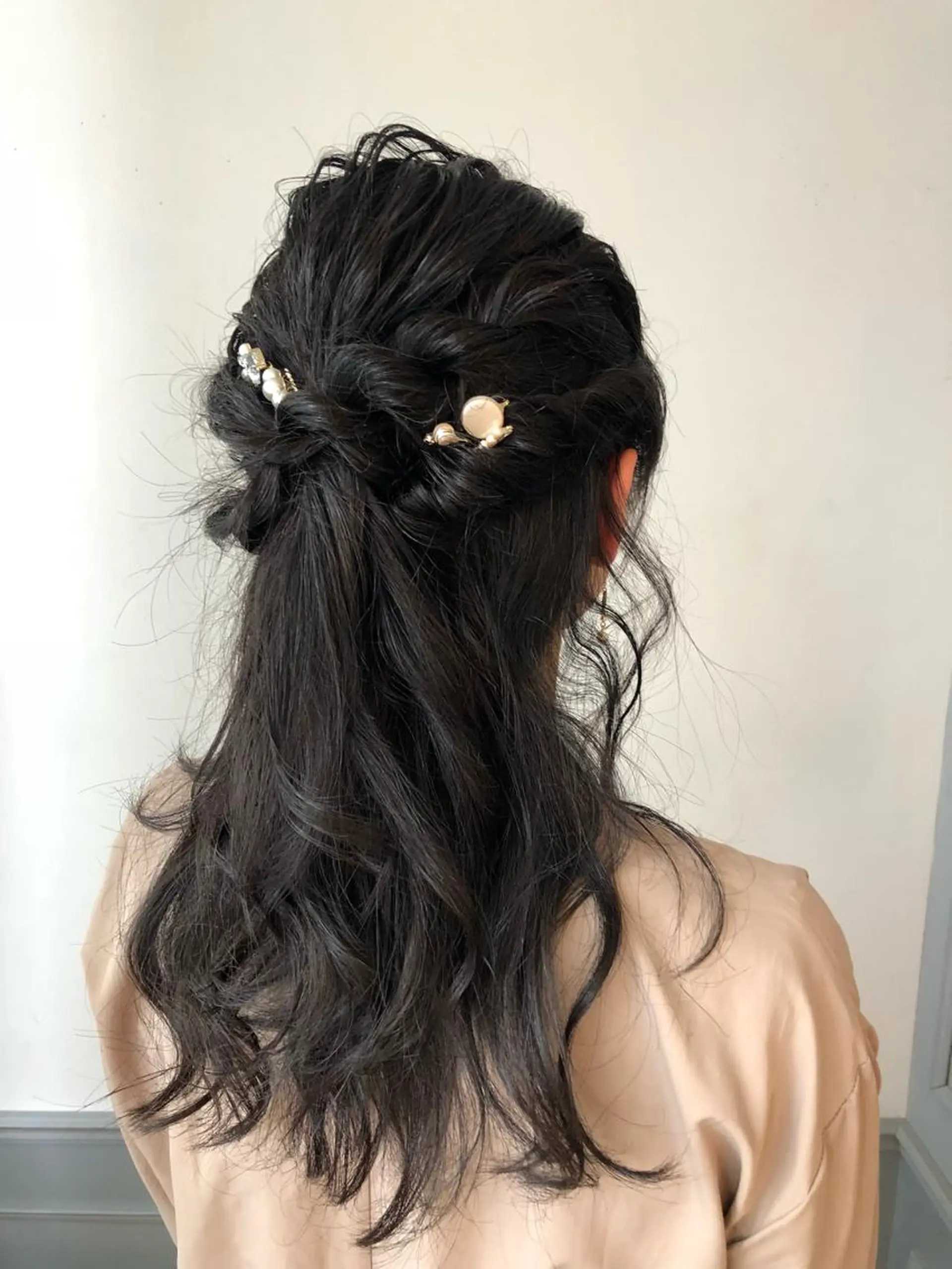 ロング ヘアアレンジ レイヤーカット✂️ 横浜No1♡下鳥翔子のヘアスタイル