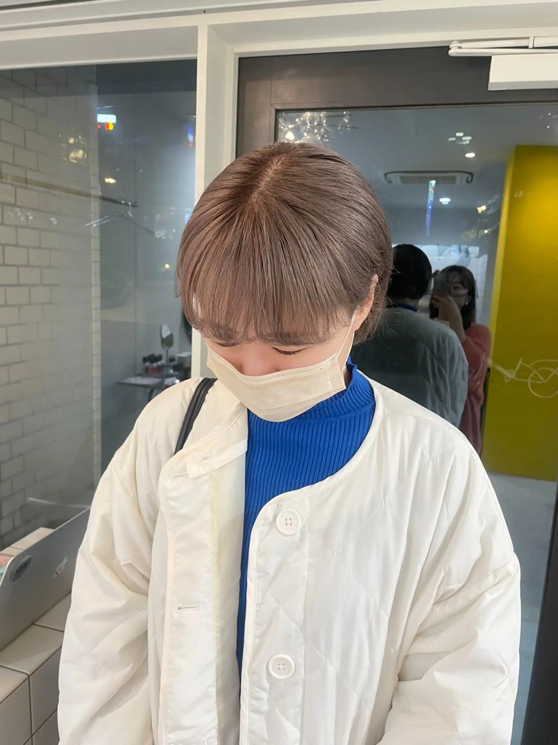 ショート カラー Koto🌿 ブリーチなしカラーのヘアスタイル