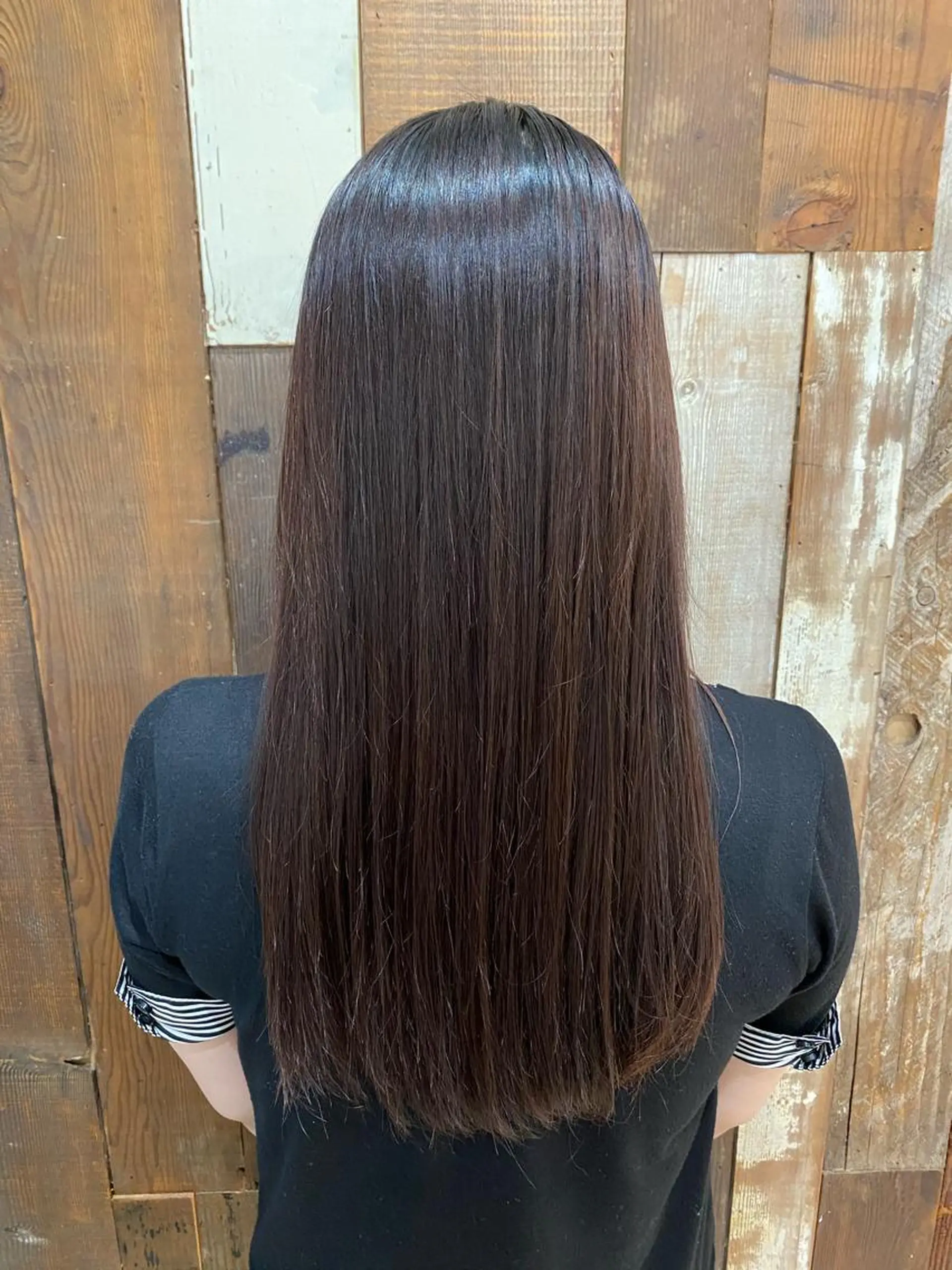 ロング ストレート🌹カラー お任せを🌈bucoのヘアスタイル