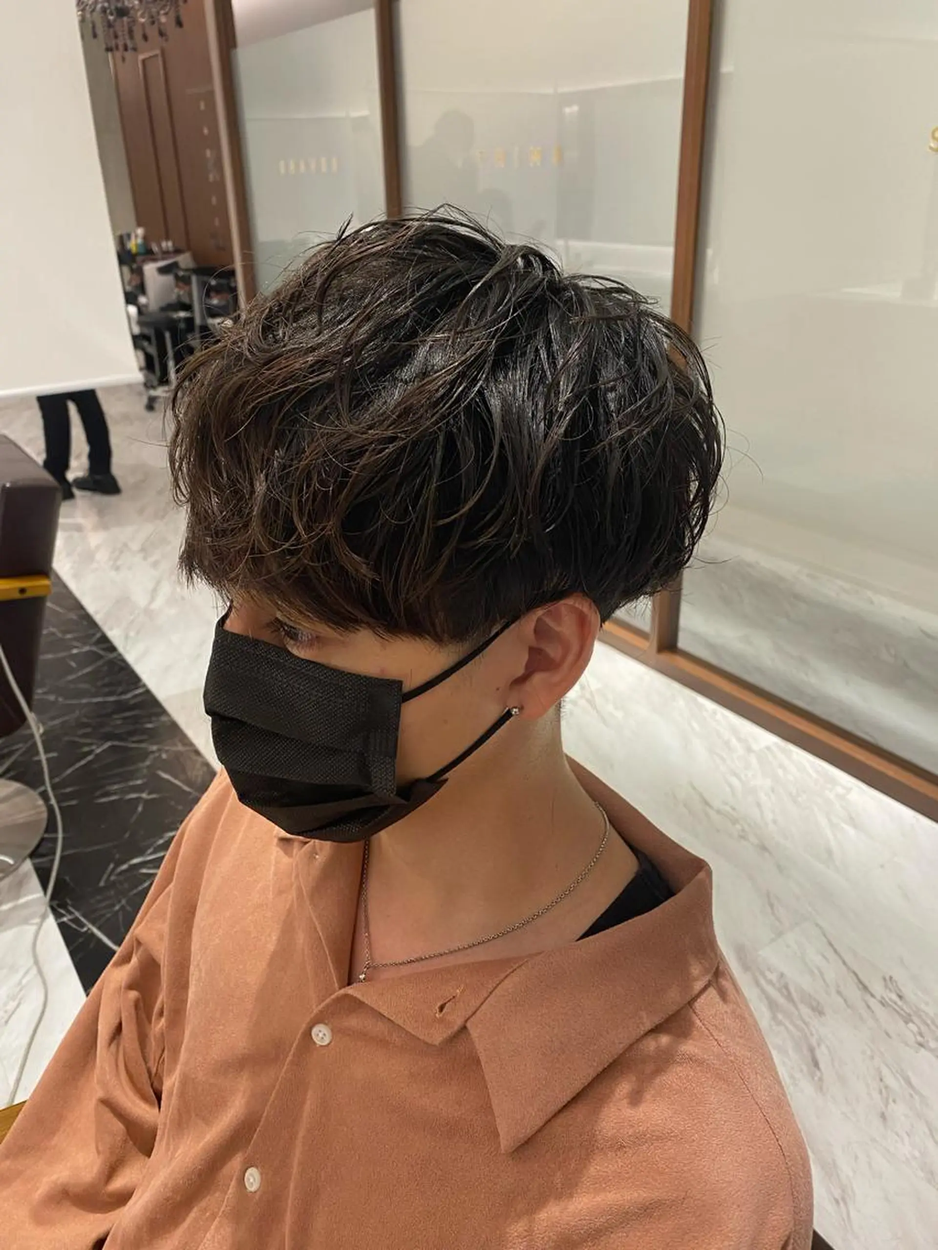ショート パーマ メンズ 瀧野 翔吾【メンズ特化】のヘアスタイル
