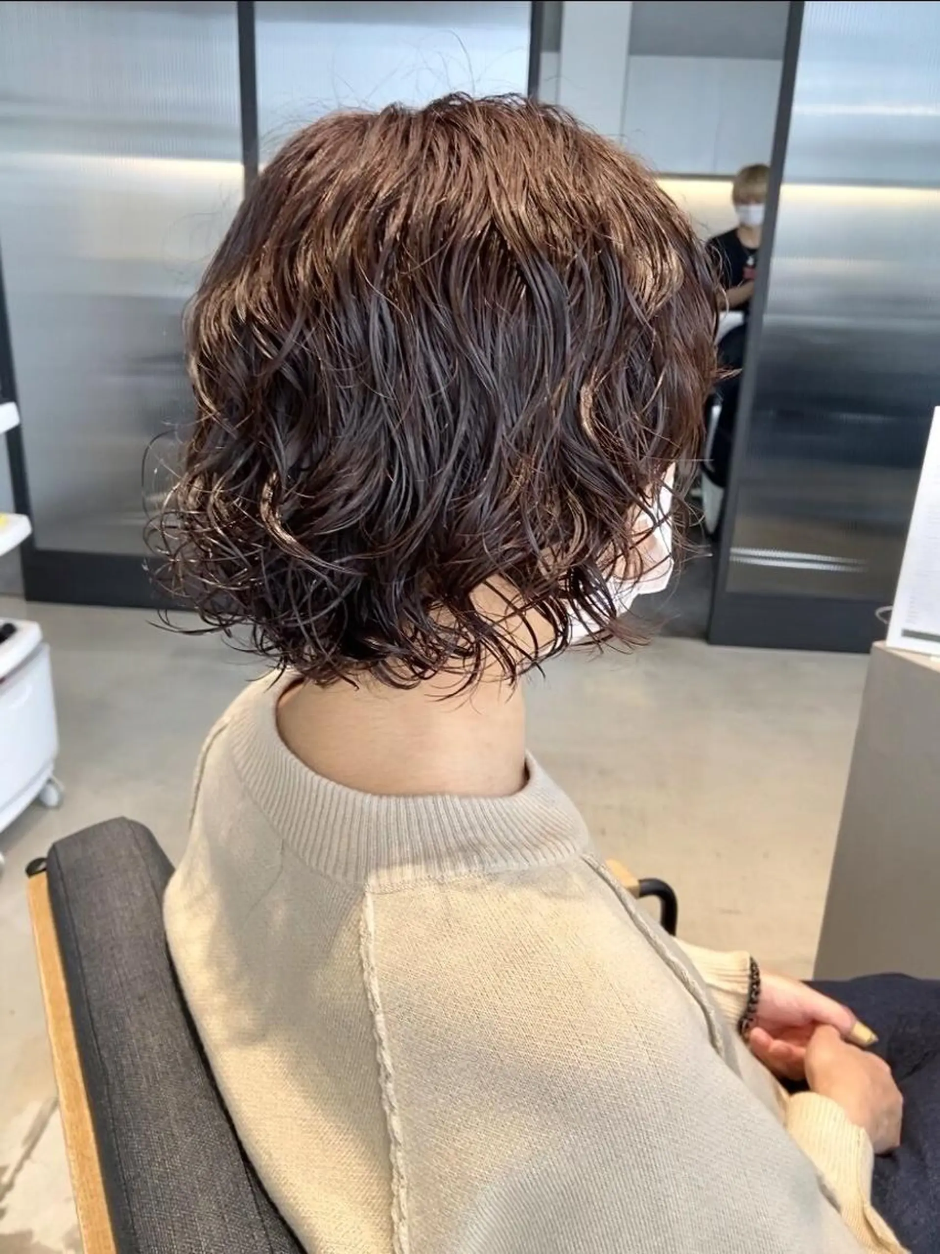 パーマ ショート カット パーマ 🌀パーマモデル 募集中/大谷りな🌀のヘアスタイル