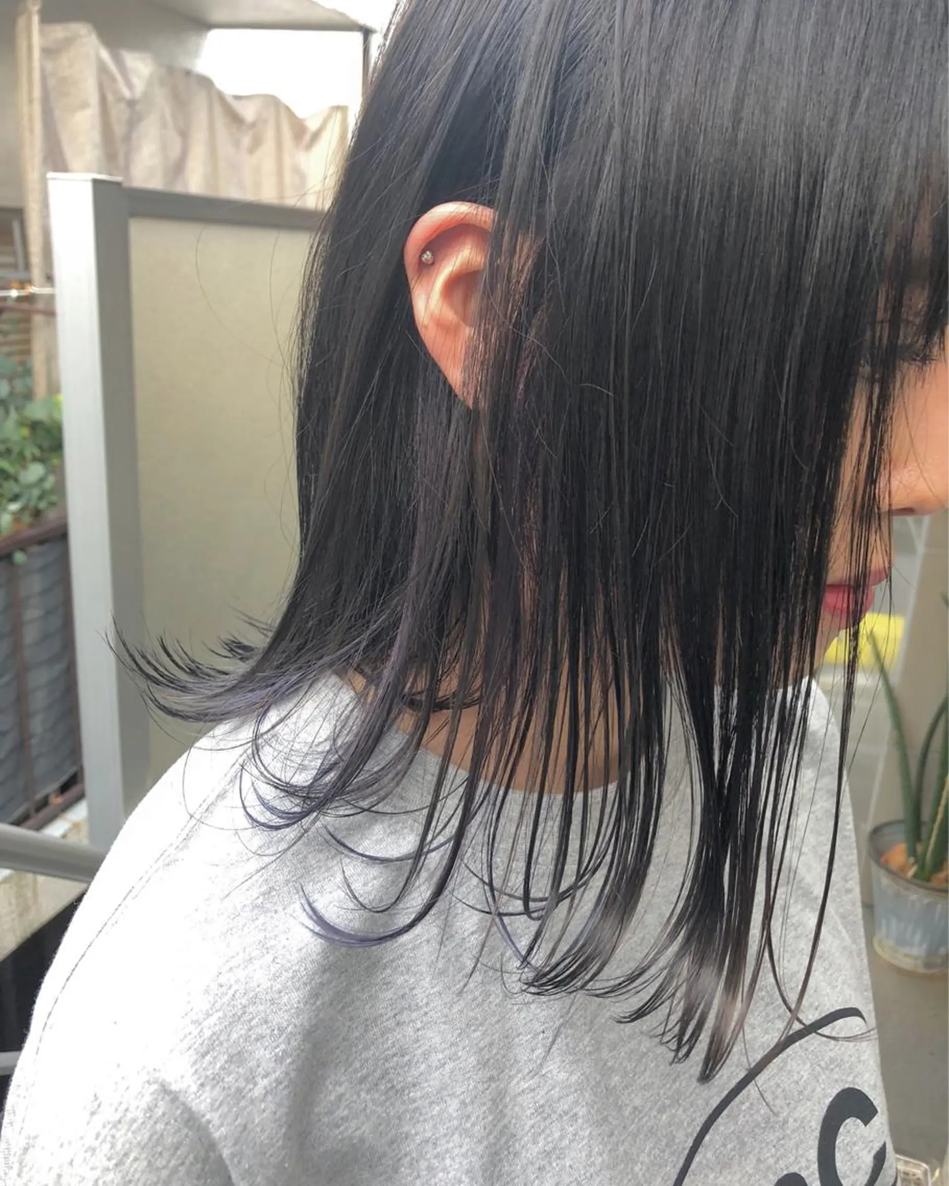 ミディアム カラー 北間 寛哉のヘアスタイル