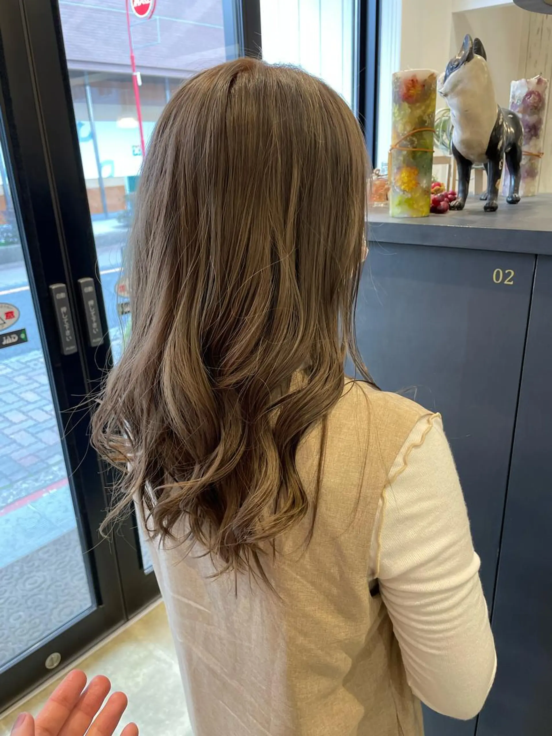 ロング カラー 葵/レイヤーカット/ 韓国風/透明感カラーのヘアスタイル