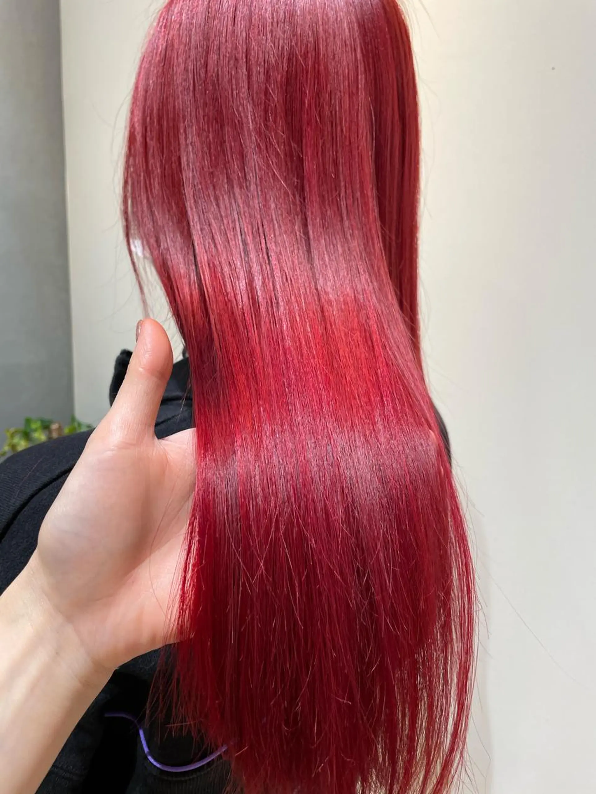 カラー ブリーチ 三村 桜生のヘアスタイル