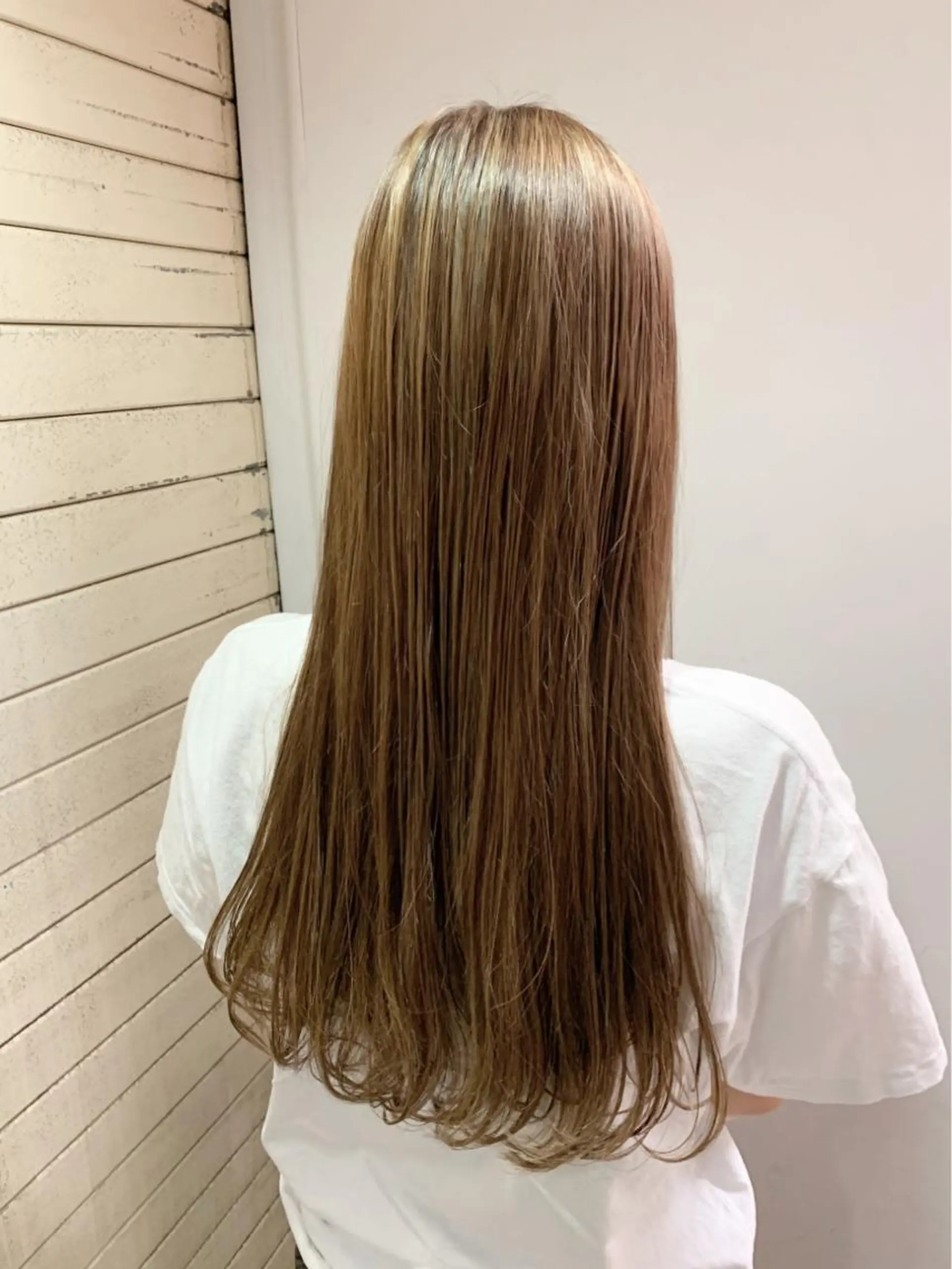 ロング カラー カット パーマ ケアカラー×髪質改善 🌙OKUBO🌙のヘアスタイル