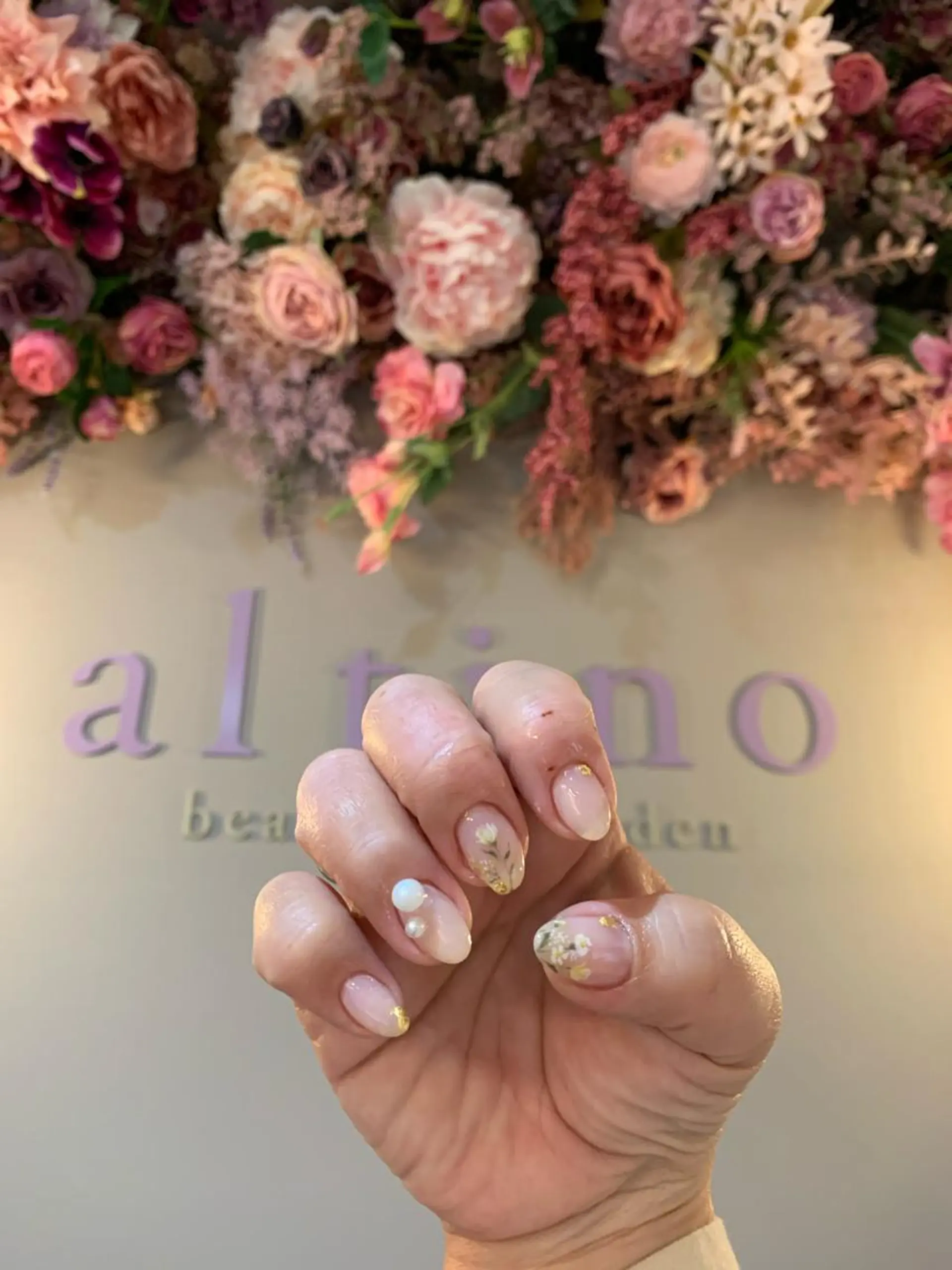 ネイル ハンドネイル nail atelier  new moon所属・デザイン可愛いサロン new moonのネイルデザイン