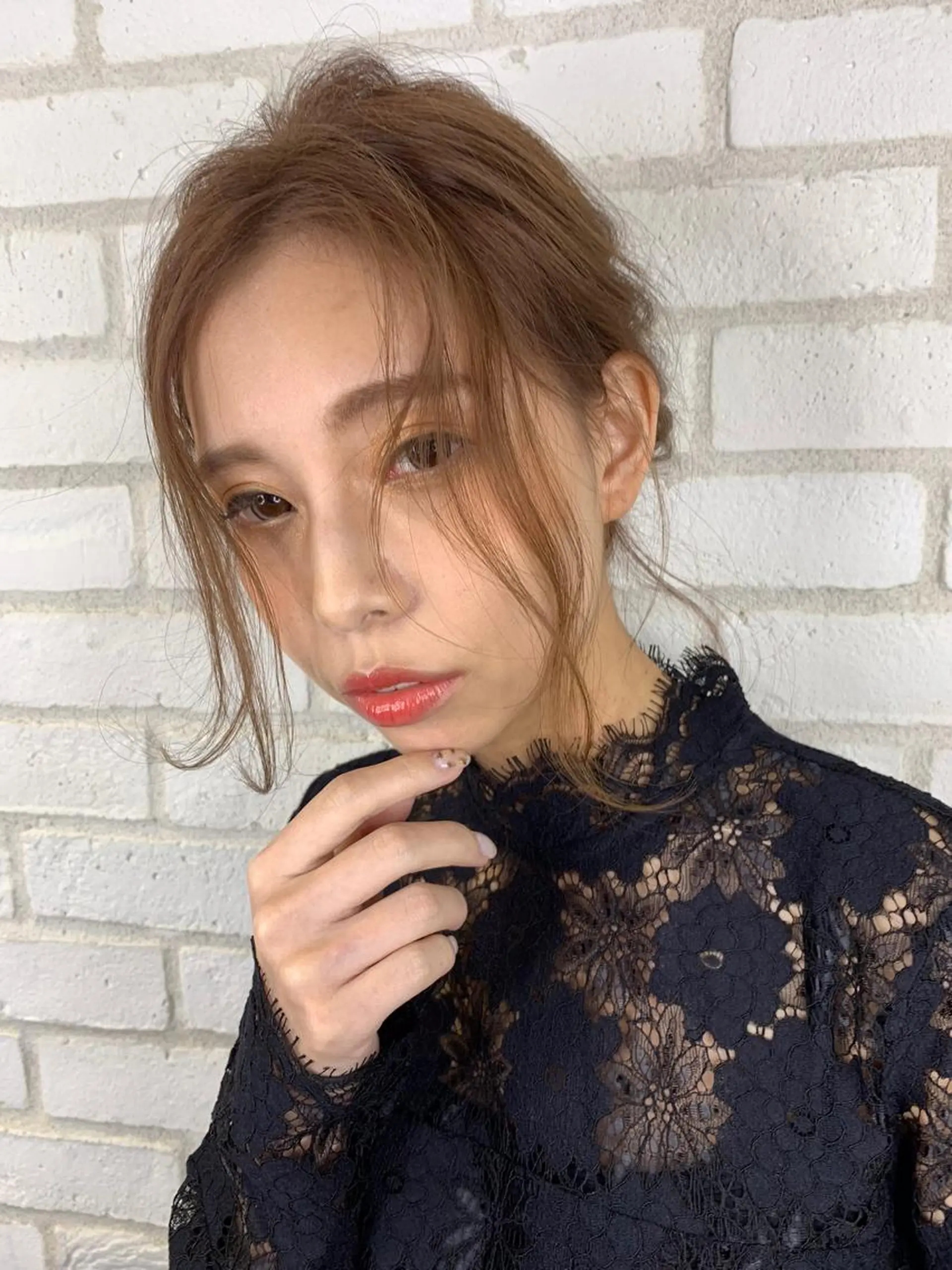 ミディアム ヘアアレンジ 小島 侑衣のヘアスタイル