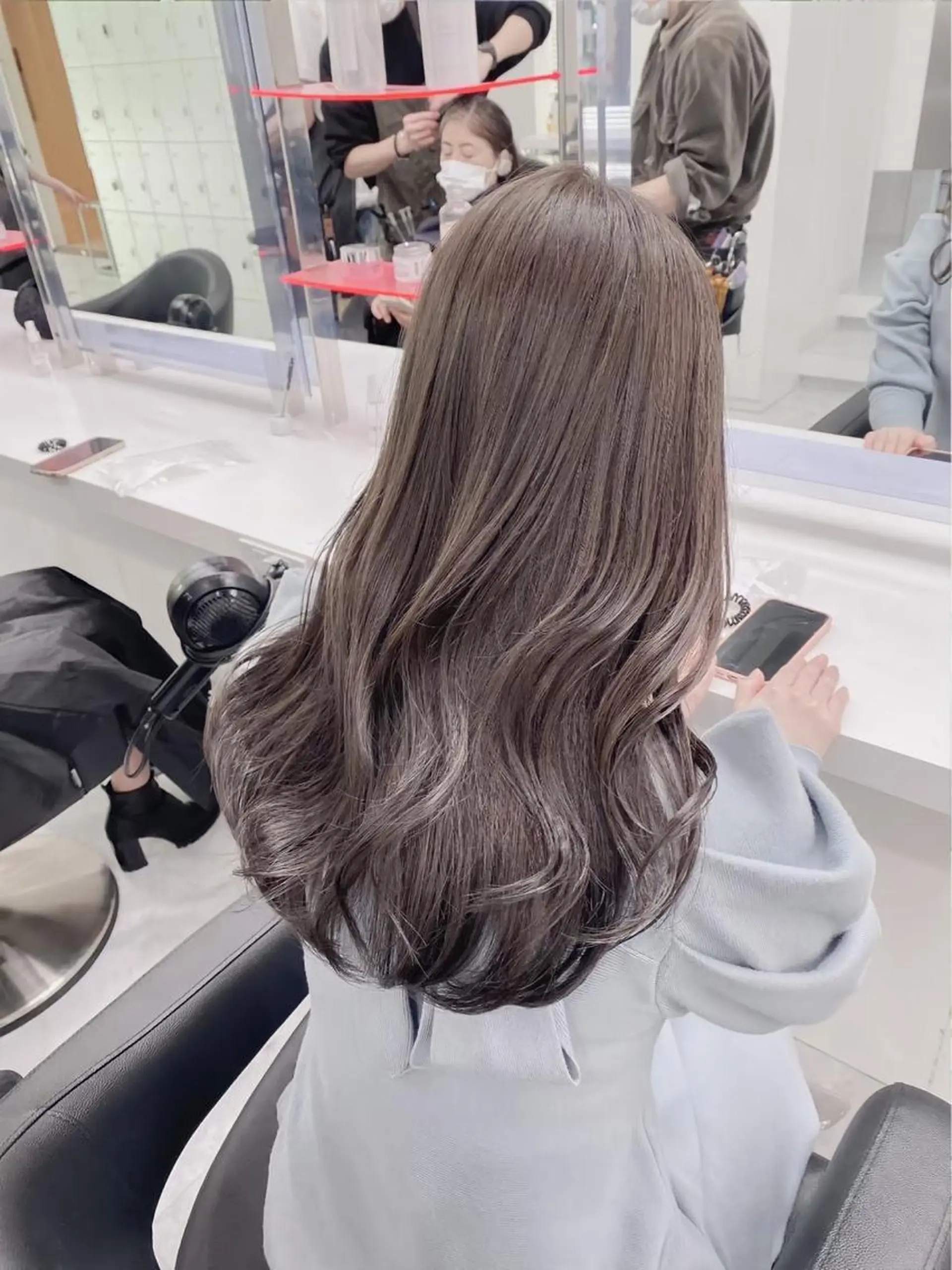 ロング カラー ヘアアレンジ ヘアカラー トリートメント 髪質改善/美髪矯正 艶髪/Takutoのヘアスタイル