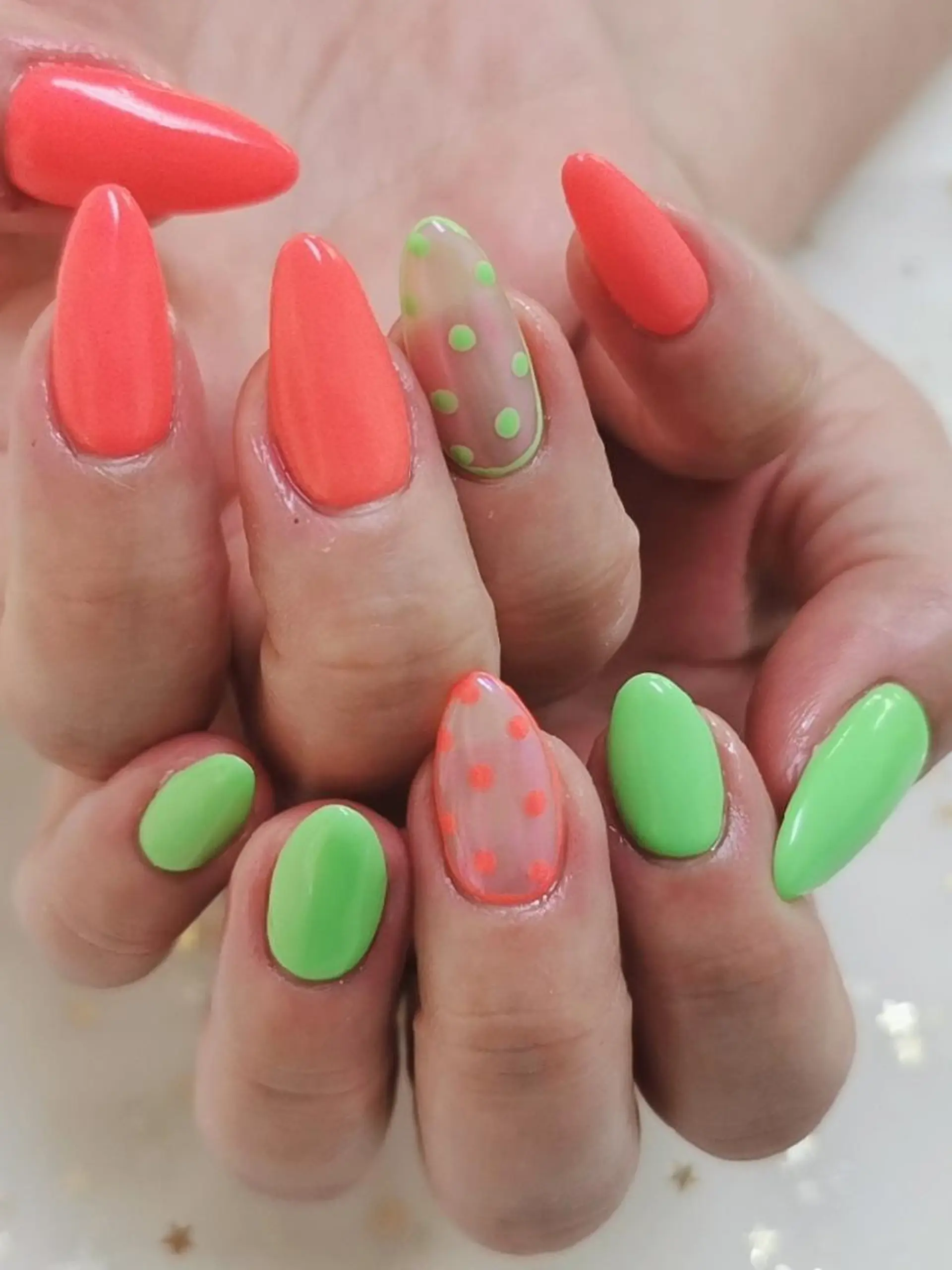 ネイル ハンドネイル 上福岡 らんらんのネイルデザイン