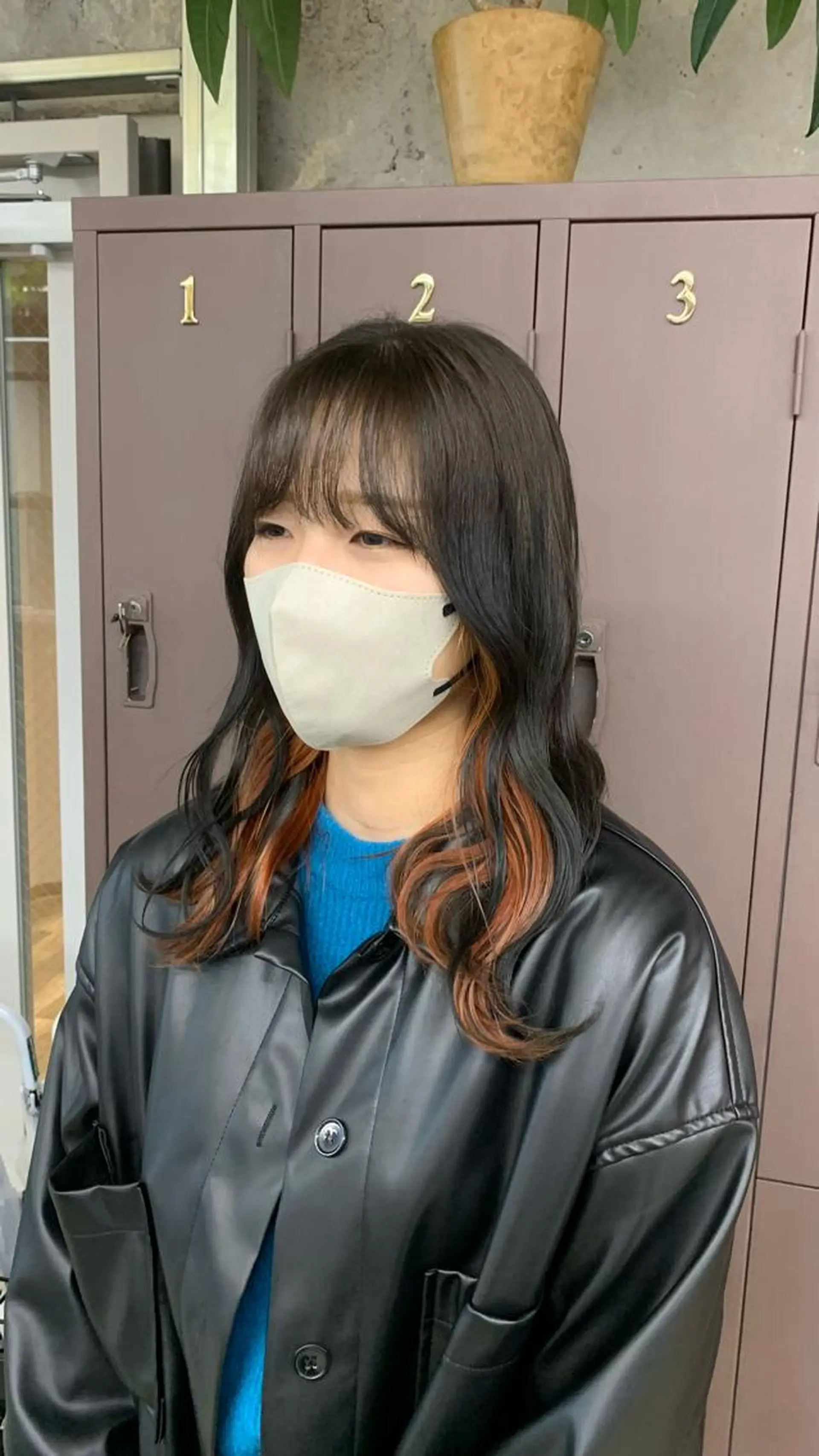 ミディアム カラー ブリーチ オレンジ SOYON 名駅2号店所属・髪質改善カラー🦋 レイヤー/ナカネのヘアスタイル