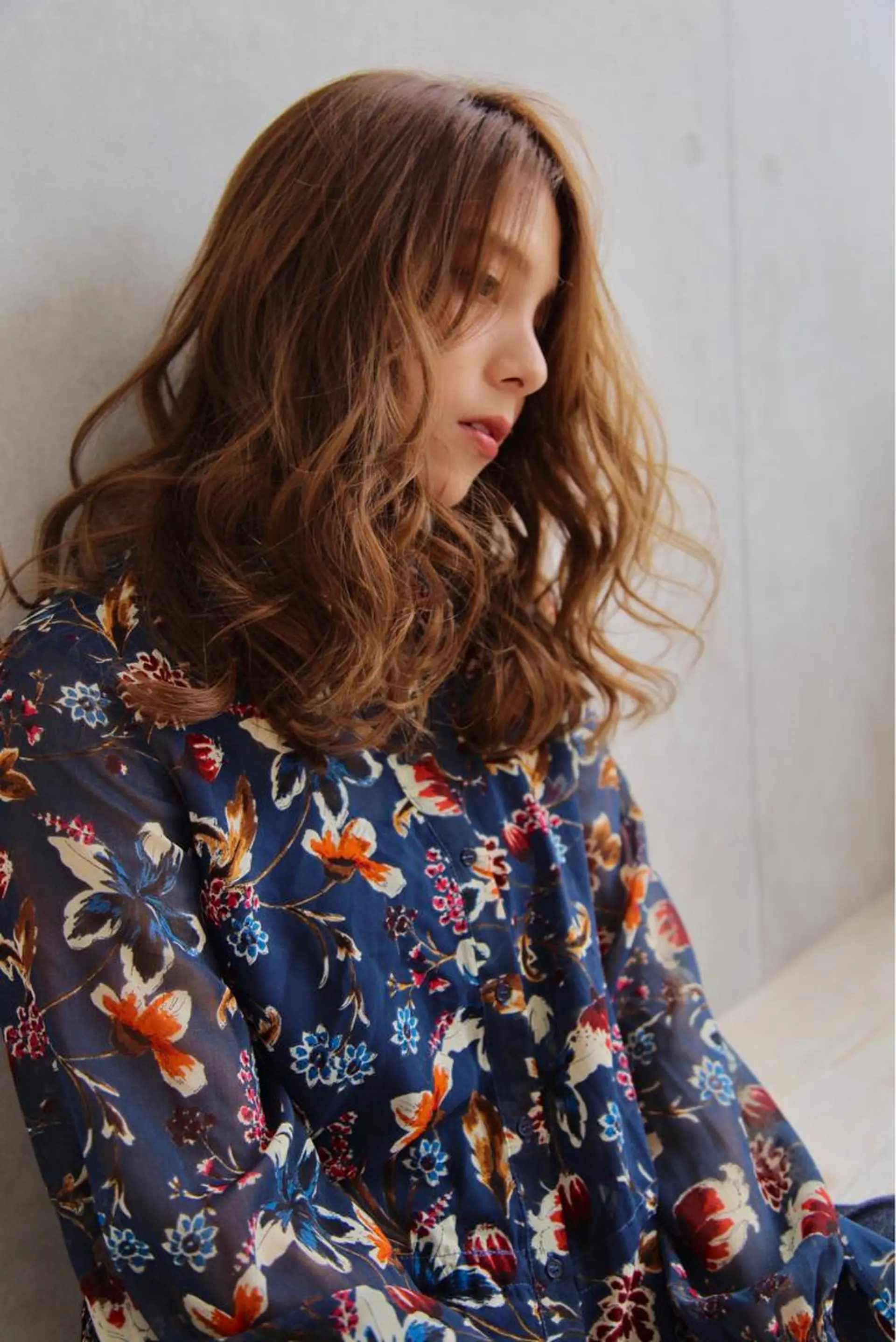 ロング カット ヘアカラー トリートメント 小澤大輔 YOLO hairのヘアスタイル