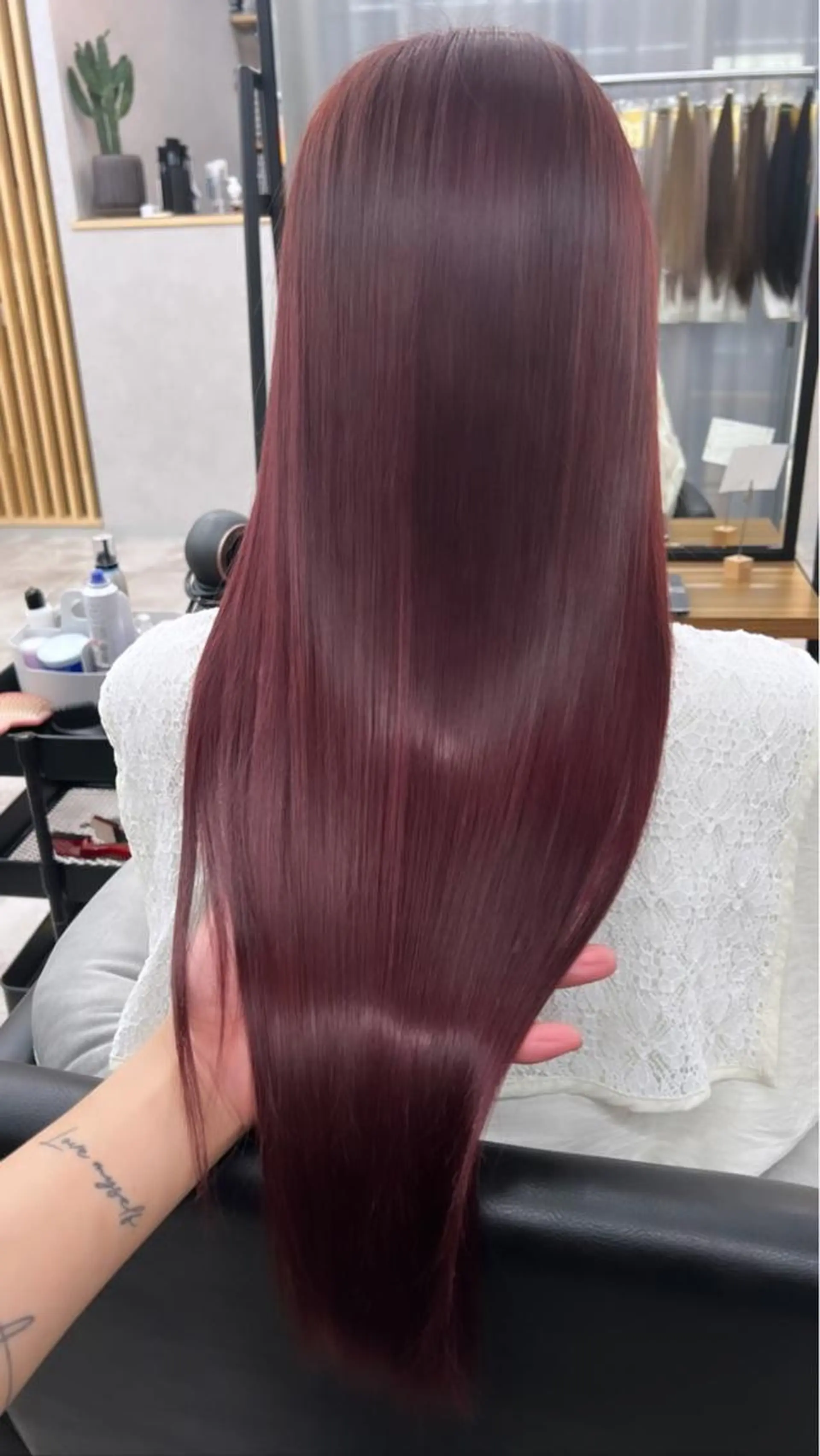 カラー 色落ちまで可愛い🧚 心斎橋hikaruのヘアスタイル