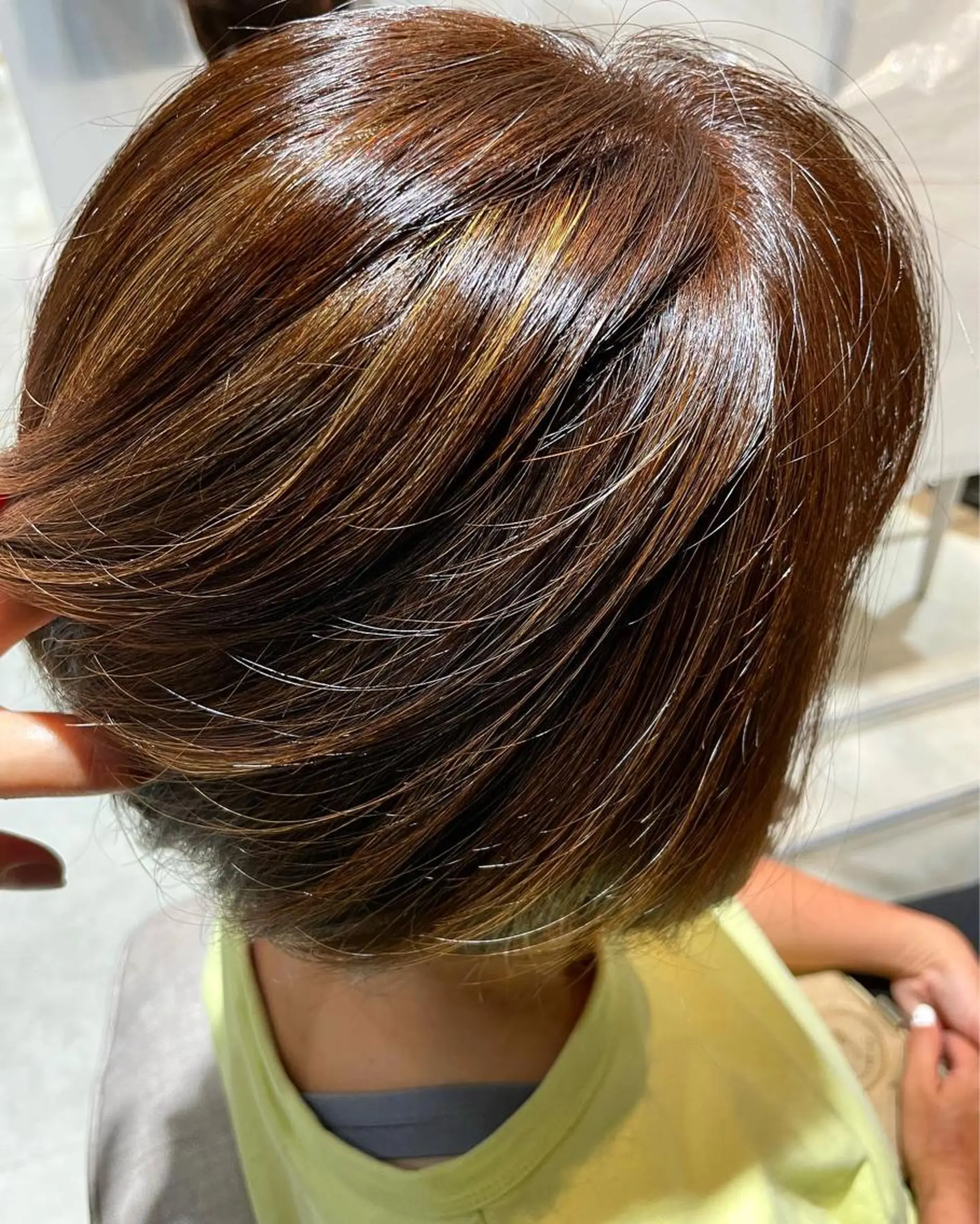 ショート カラー ハイライトカラー ハイライト 🎨 SHIORI🥀のヘアスタイル