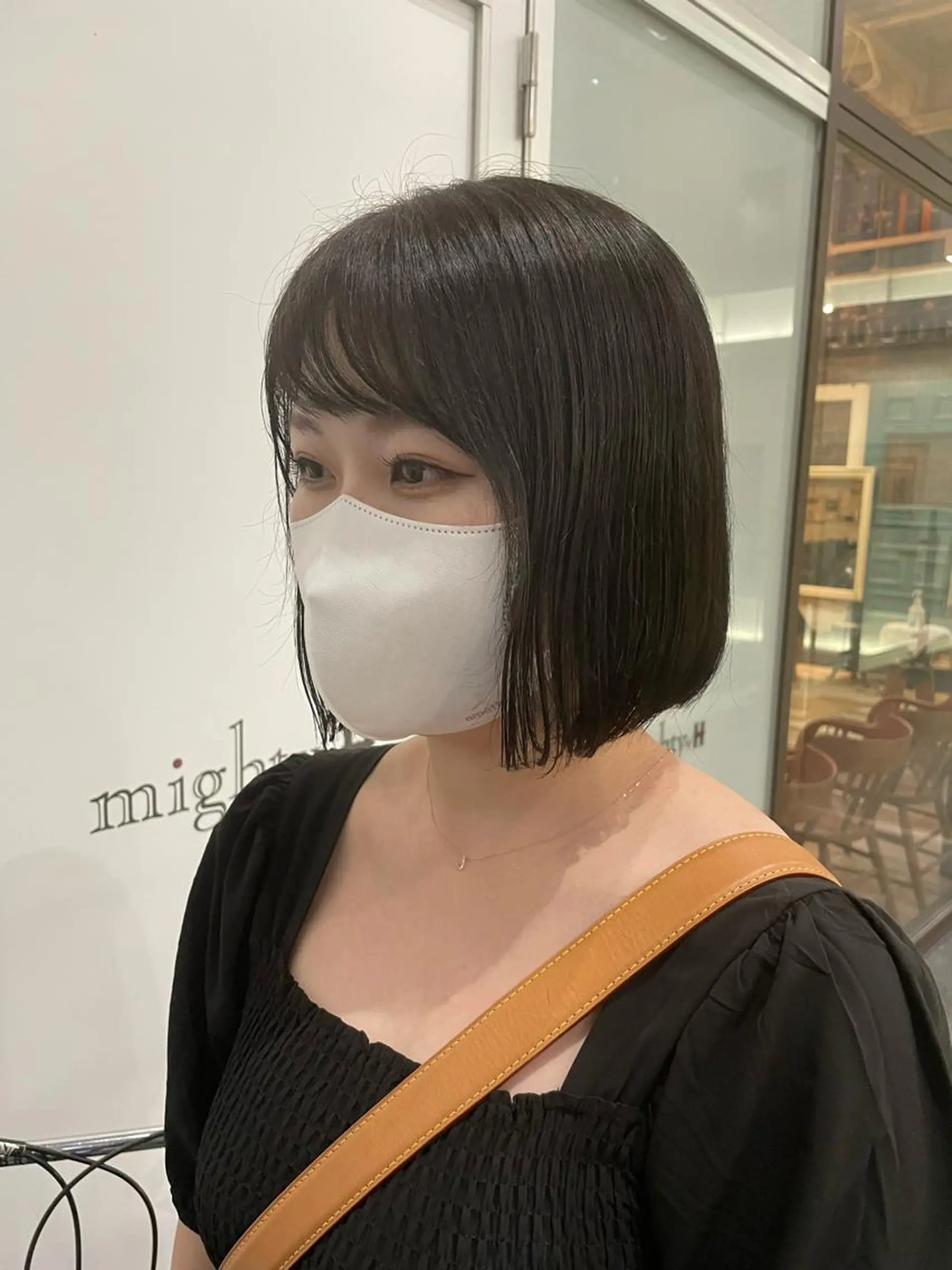 ショート ボブ 不破一輝/栄/矢場町 ボブ/レイヤー/艶髪のヘアスタイル