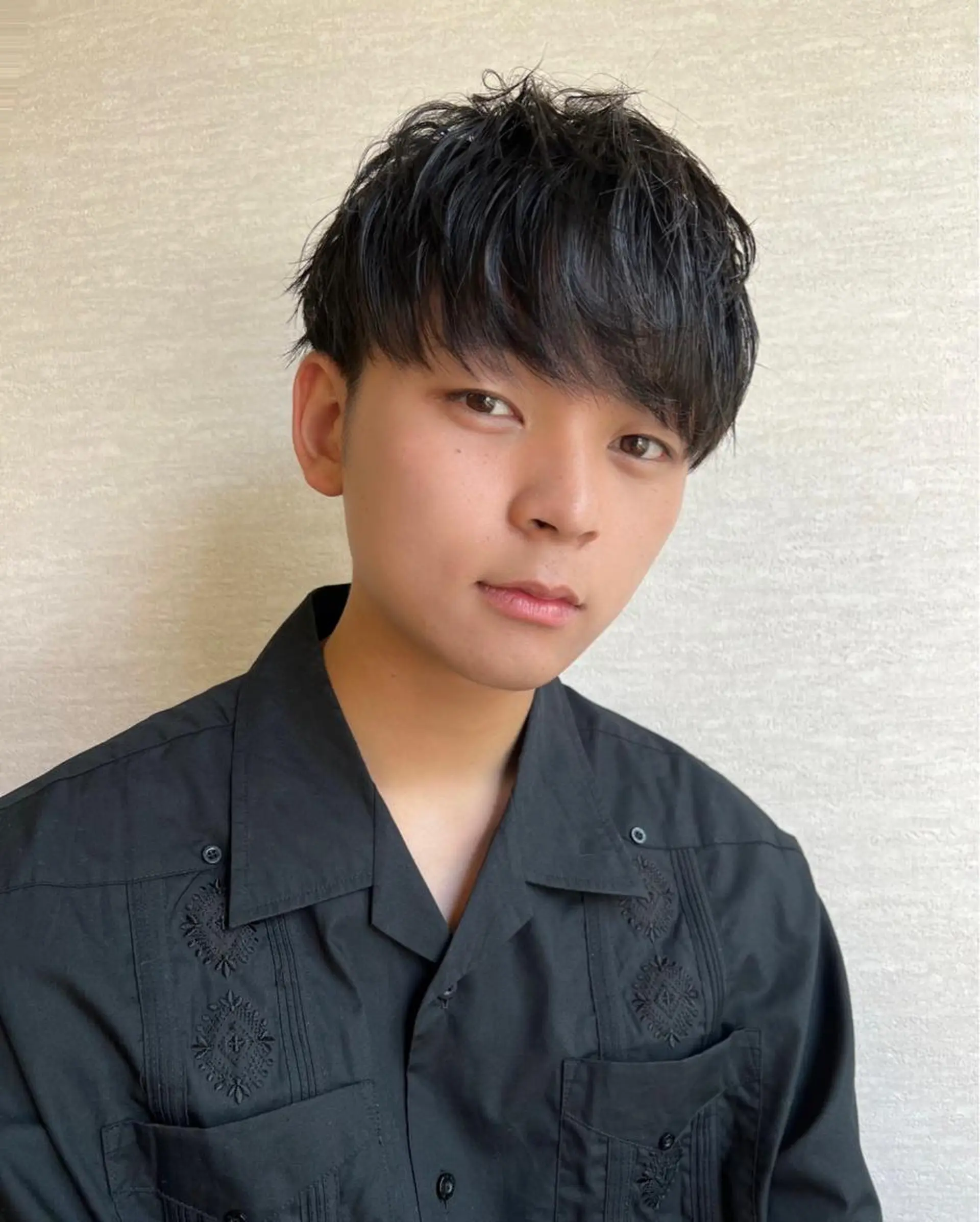 メンズ マッシュ あだち 寺田町のヘアスタイル