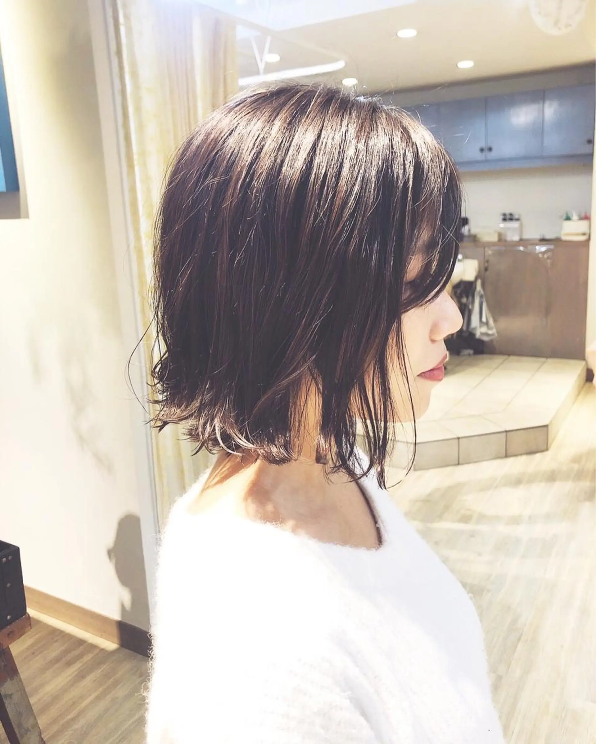 ミディアム trip kano.のヘアスタイル