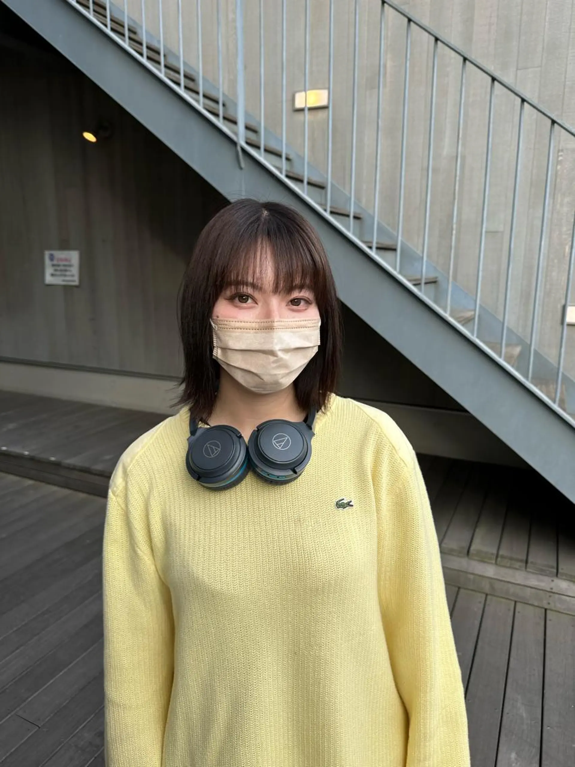 ミディアム カラー 似合わせレイヤー 海外風レイヤーmioのヘアスタイル