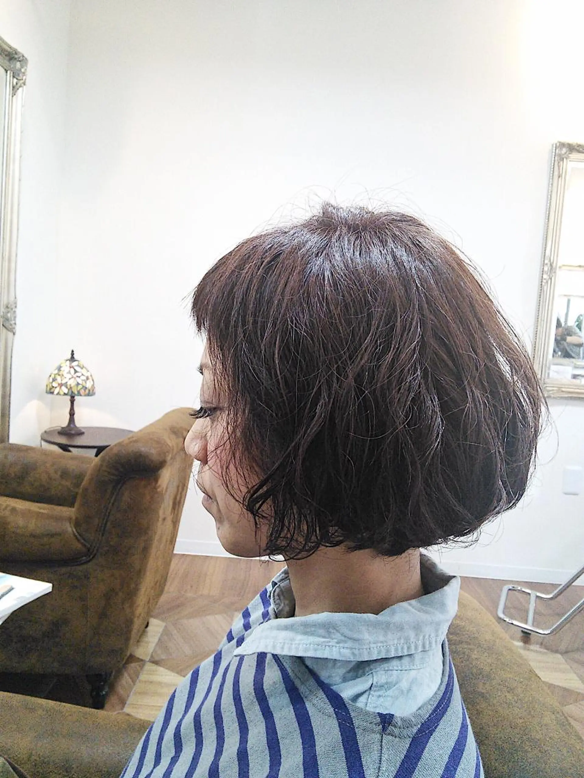 ショート パーマ ノグチ ユウキ/ボブのヘアスタイル