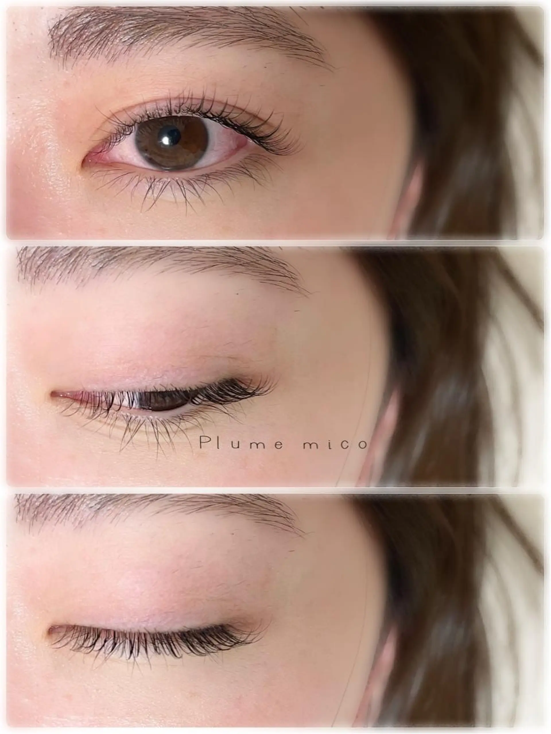 マツエク・マツパ マツパ Plume micoのマツエク・マツパデザイン