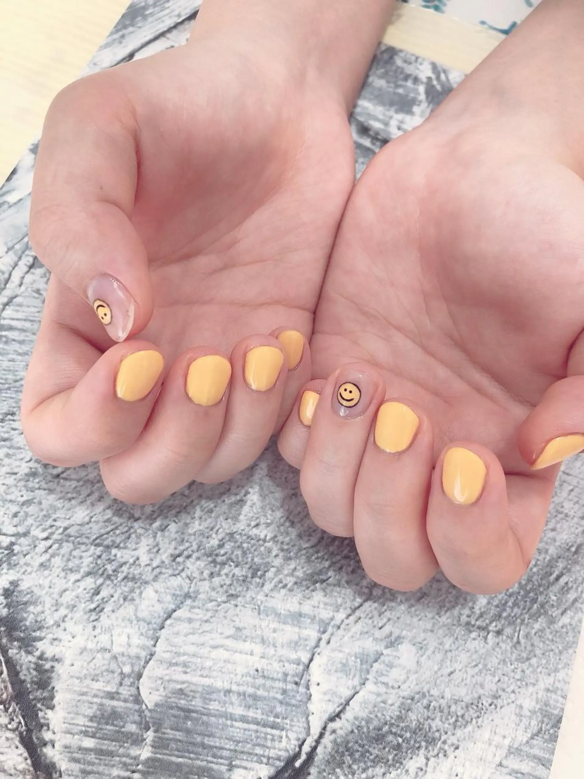 ネイル 北浦和 自爪育成ケアのネイルデザイン