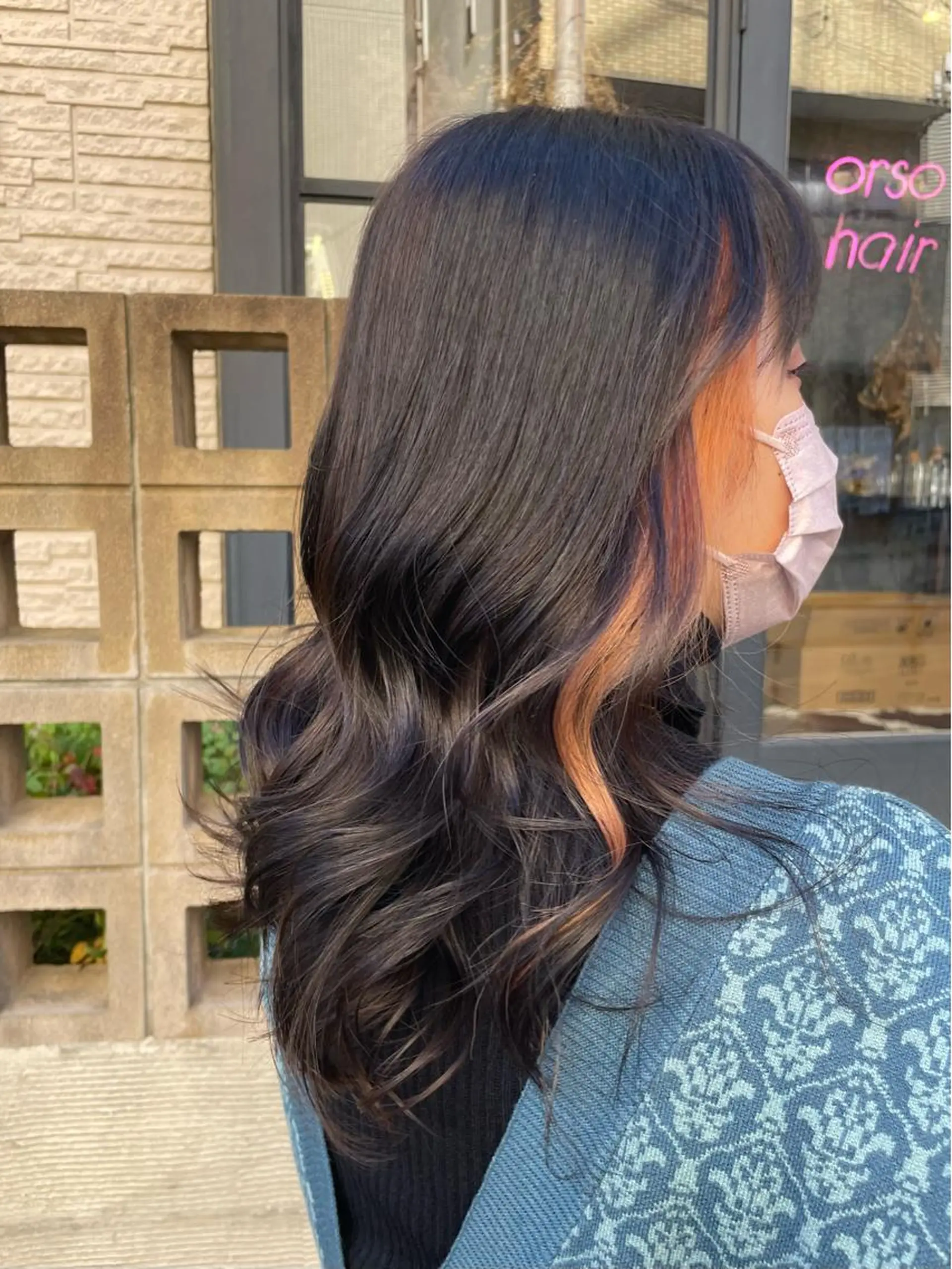 ロング 【aini天王寺】 𝐚𝐢𝐫𝐢✂︎のヘアスタイル