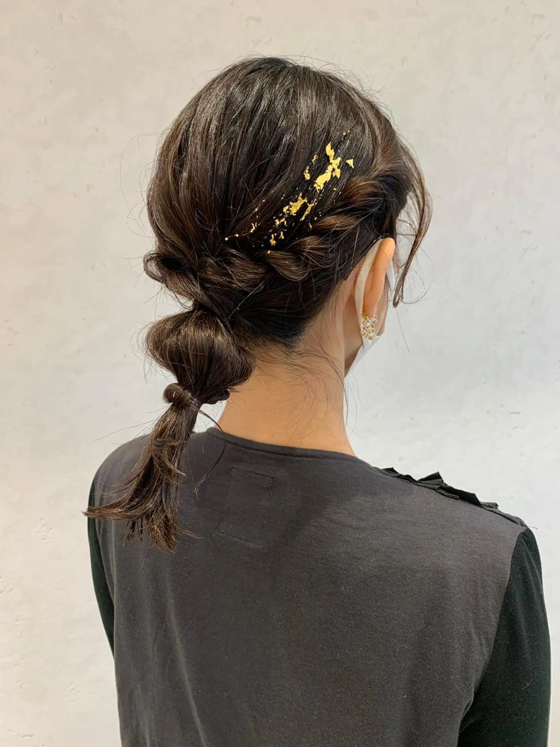 ミディアム ヘアアレンジ ヘアセット ayumi🌈 インナーカラー🌈のヘアスタイル