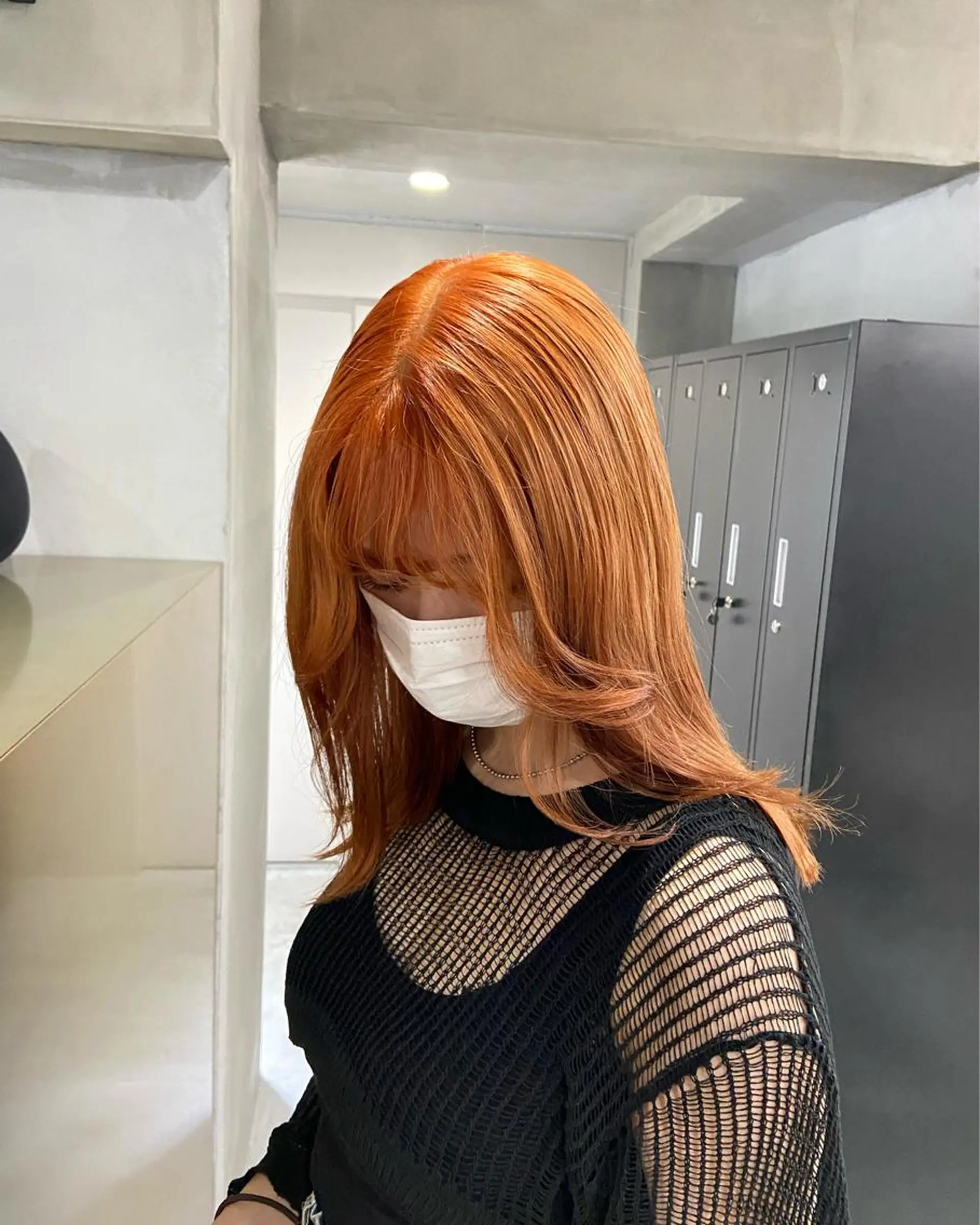 ロング カラー ブリーチ 韓国風ヘア ヘアカラー yuna/ボブカット /ハイトーンカラーのヘアスタイル