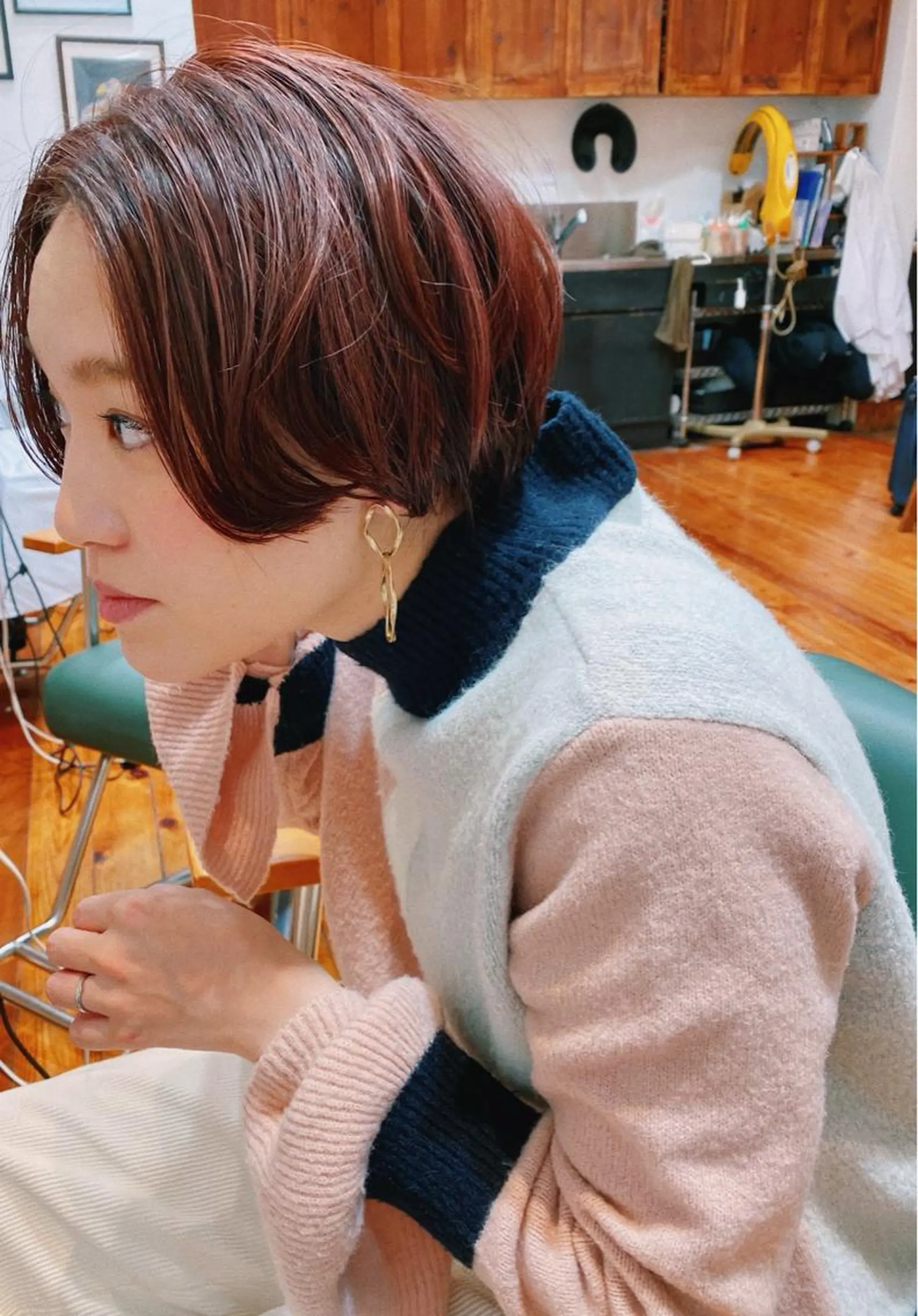 ショート カラー メンズカット特化柏駅 徒歩3分LOUのヘアスタイル